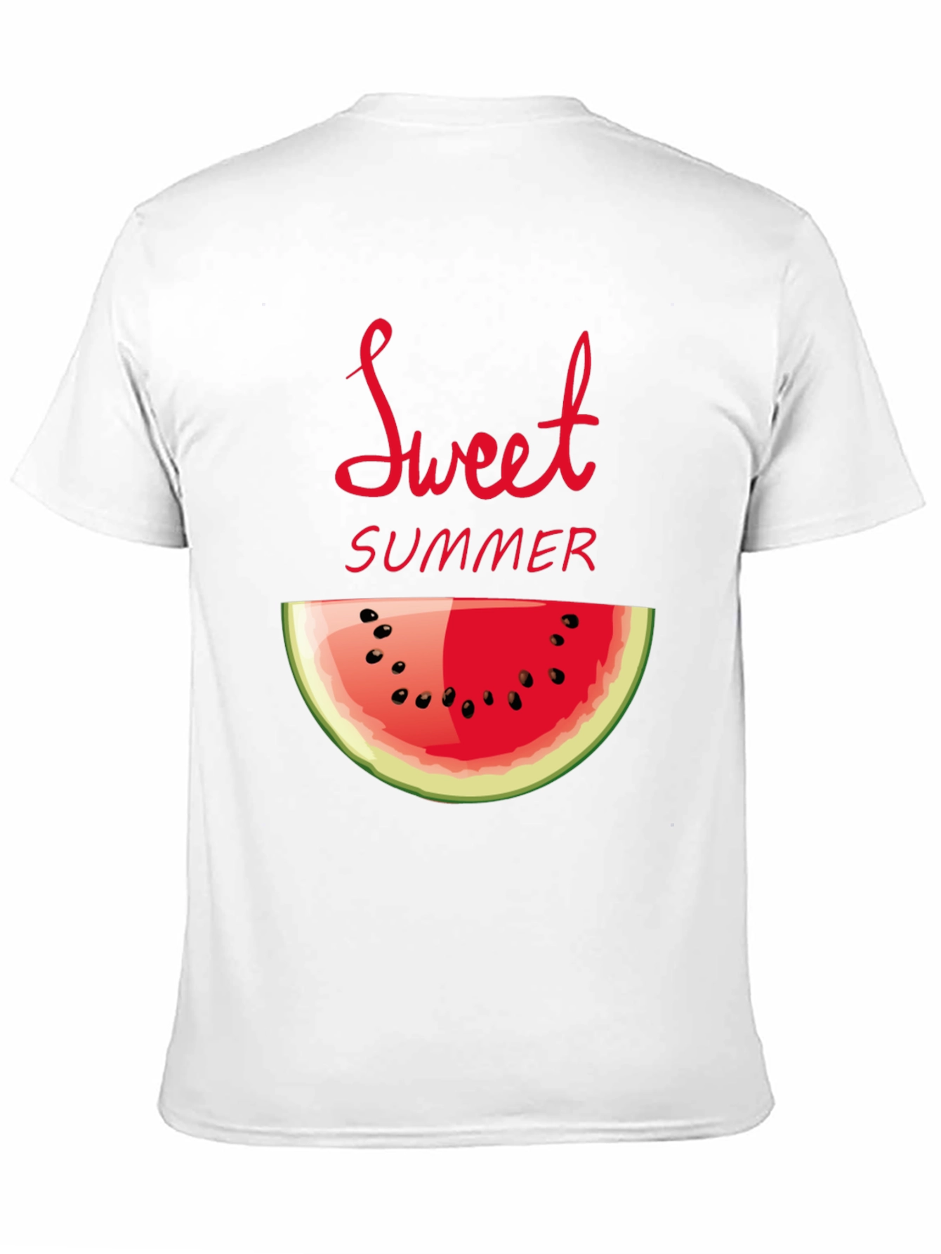 Sweet Summer Watermelon Graphic T-Shirt