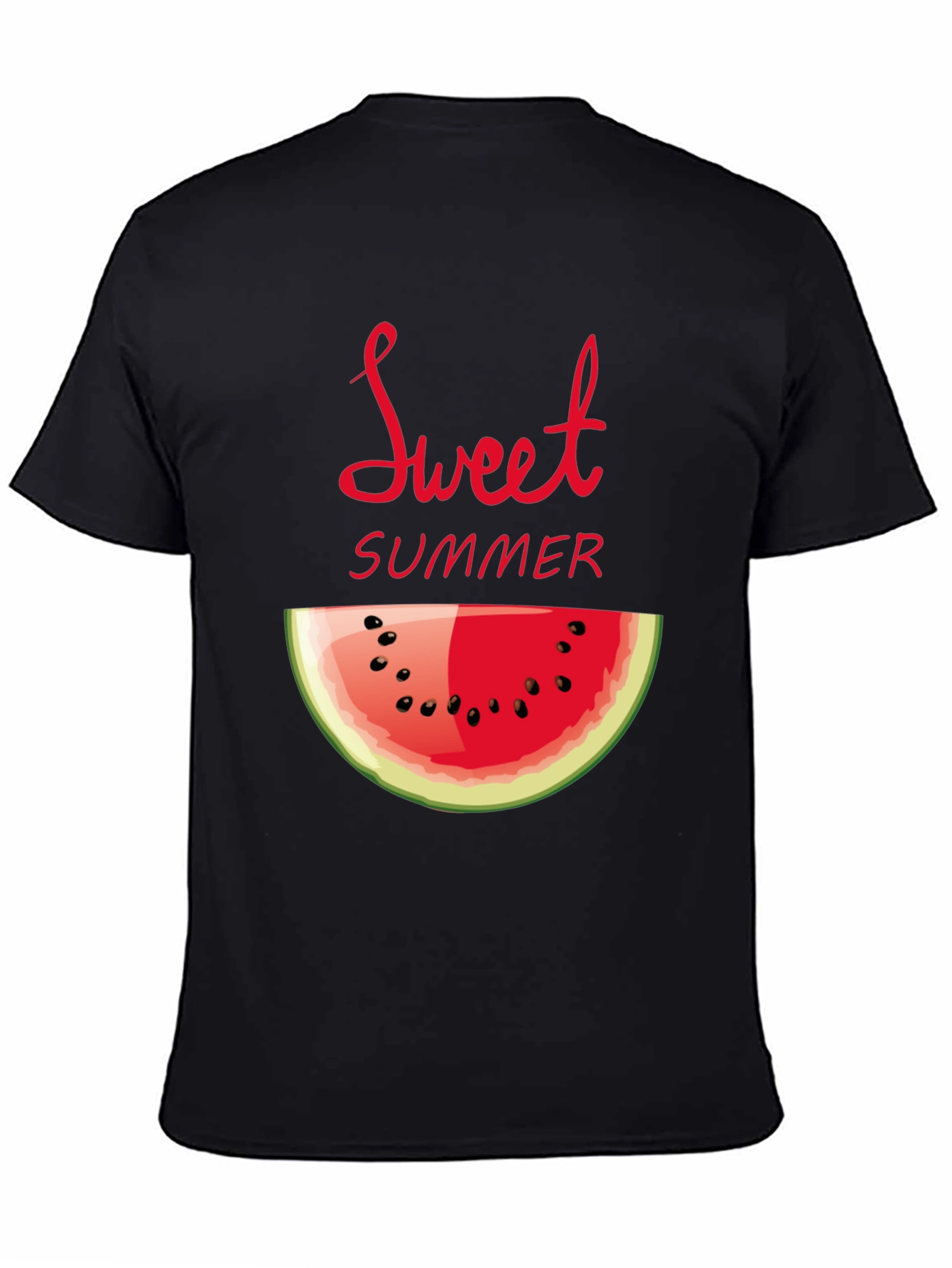 Sweet Summer Watermelon Graphic T-Shirt