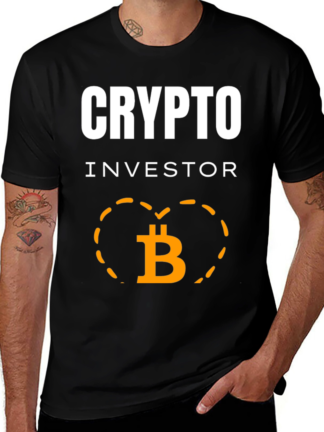 Crypto Investor Bitcoin T-Shirt