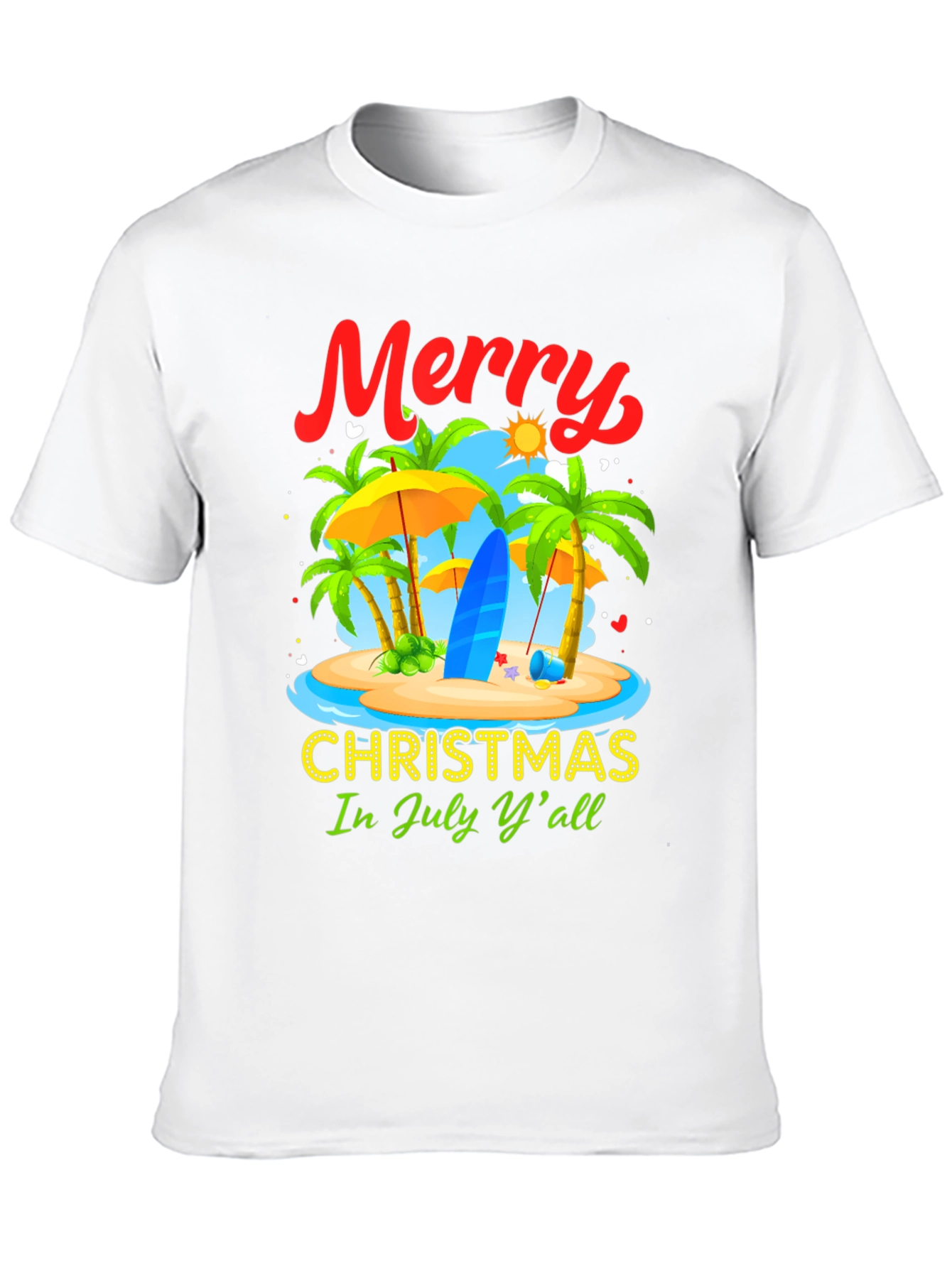 Merry Christmas in July Graphic T-Shirt
