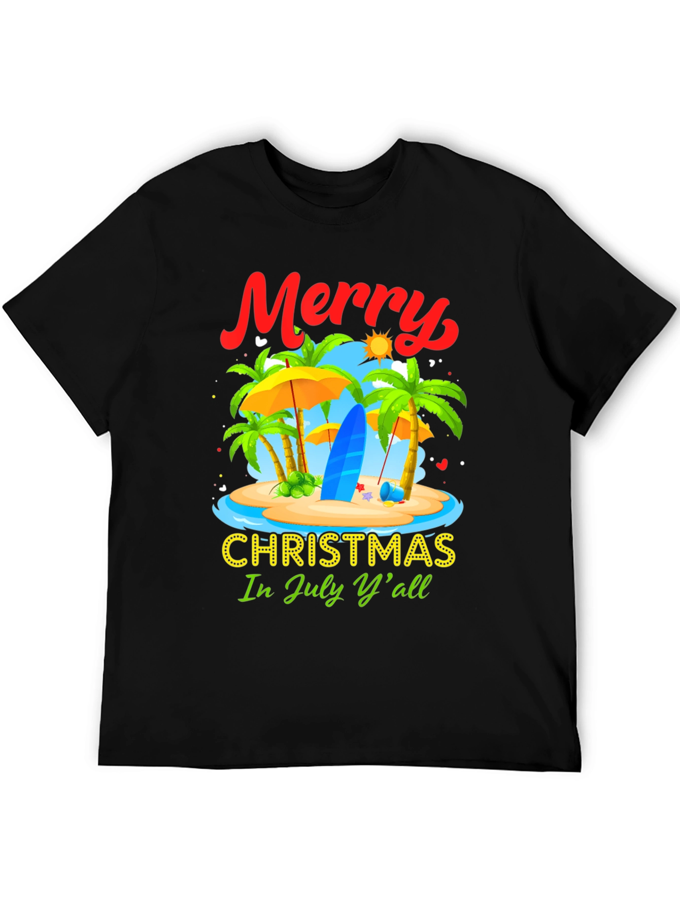 Merry Christmas in July Graphic T-Shirt
