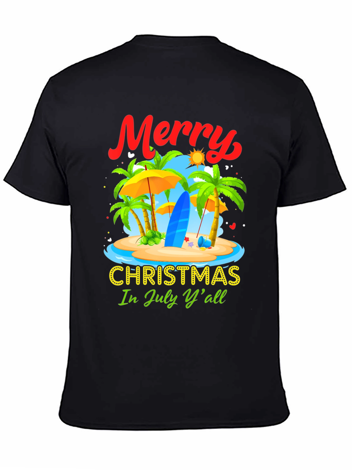 Merry Christmas in July Graphic T-Shirt