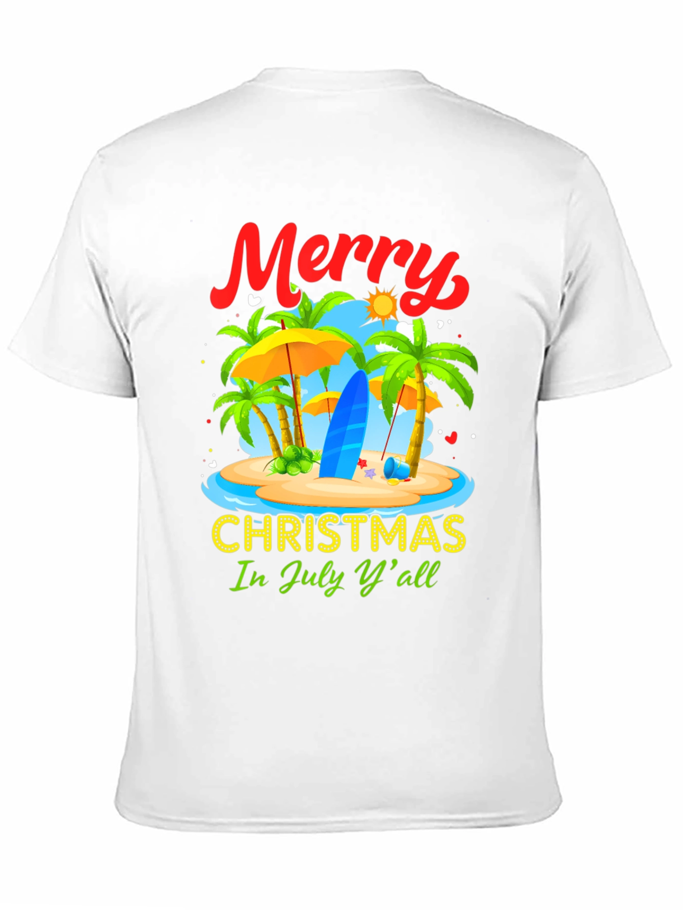 Merry Christmas in July Graphic T-Shirt