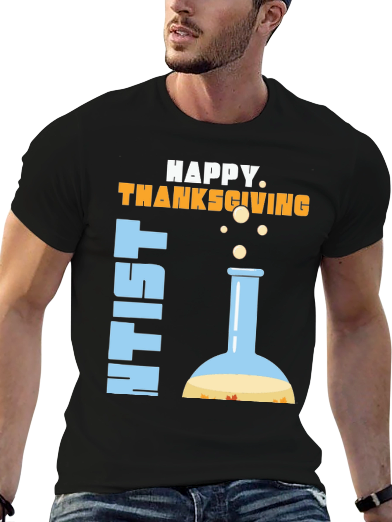 Thanksgiving Scientist T-Shirt - Science Holiday Tee