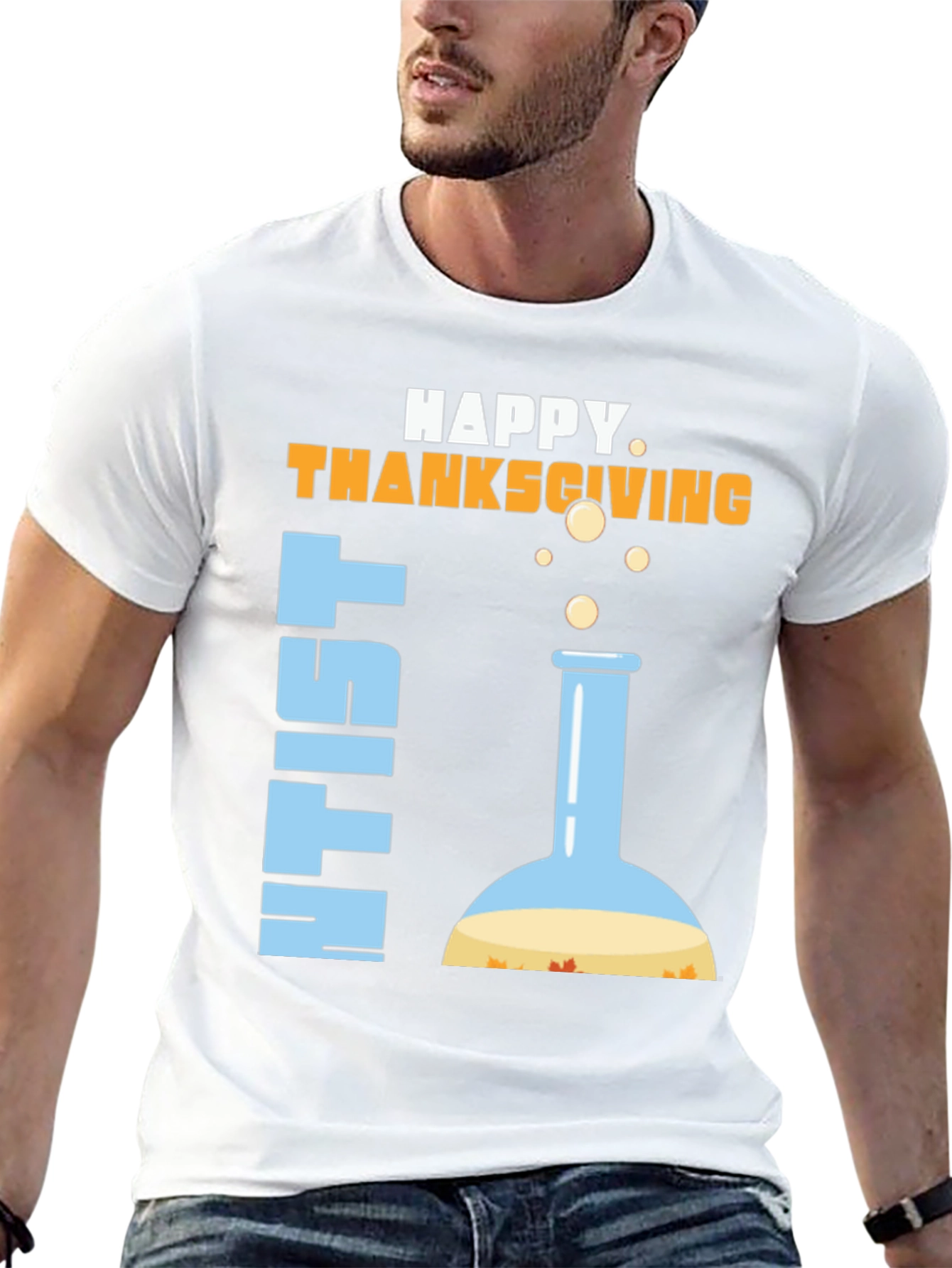 Thanksgiving Scientist T-Shirt - Science Holiday Tee