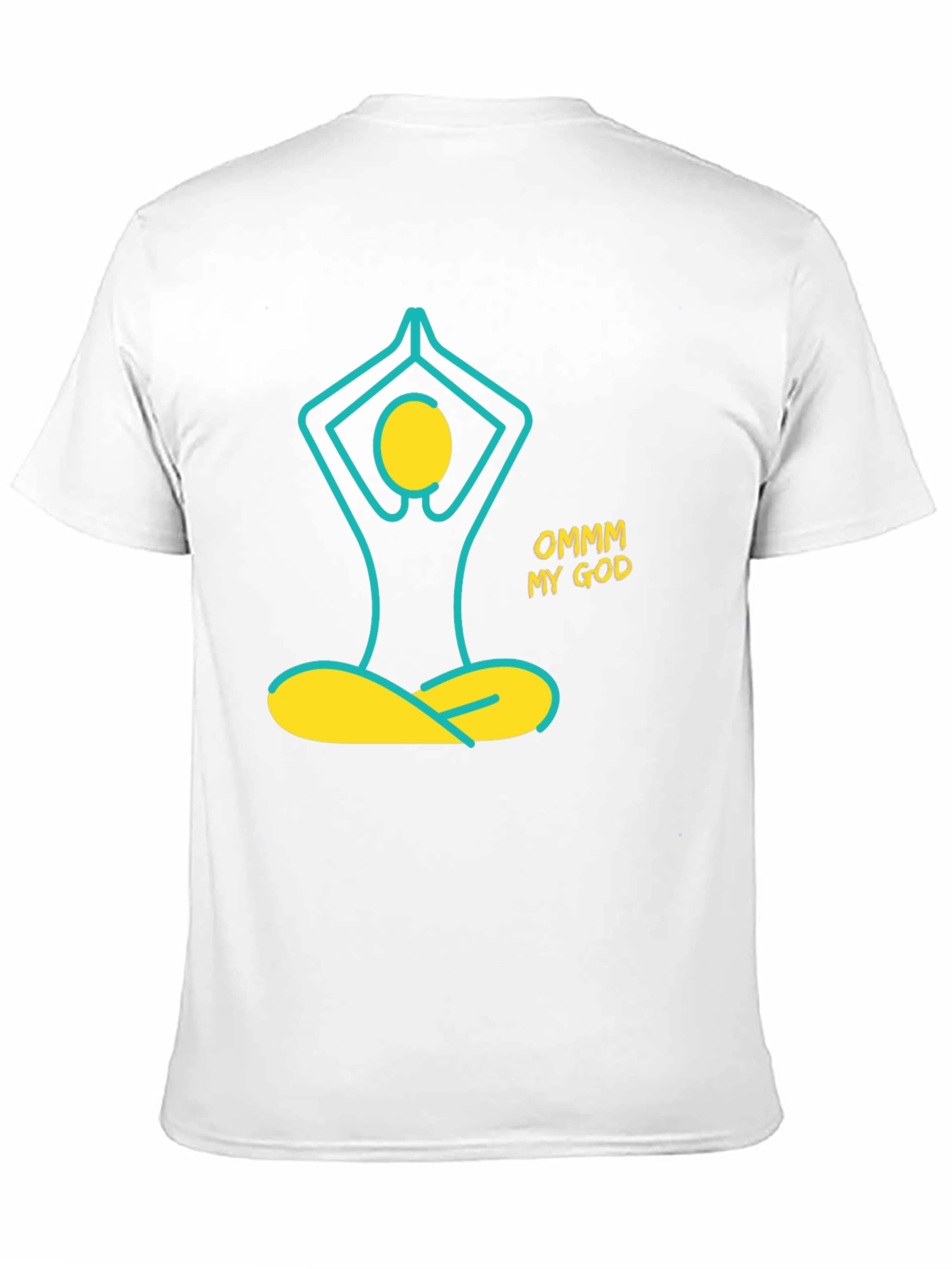 Ommm My God Yoga T-Shirt - Black