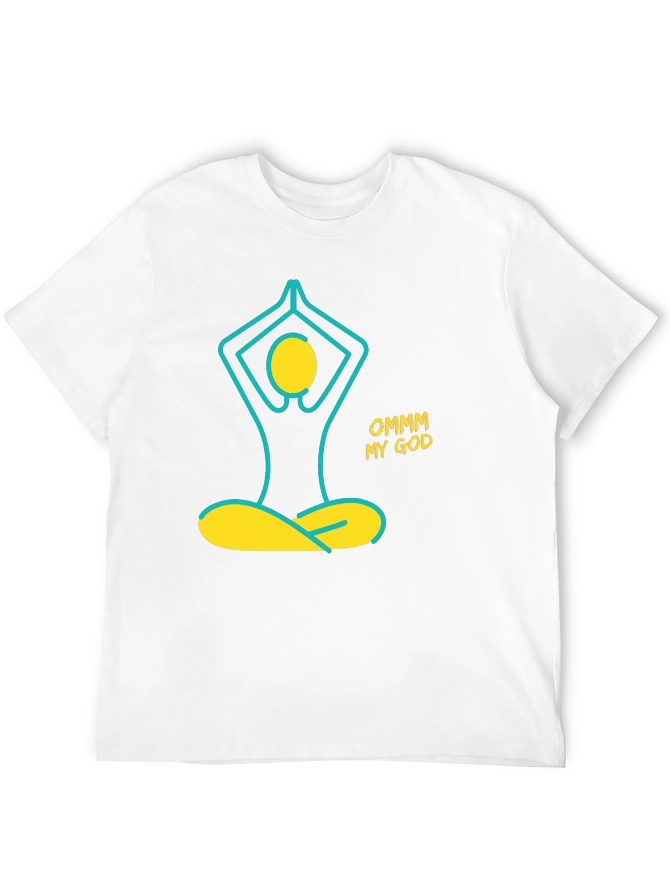 Ommm My God Yoga T-Shirt - Black