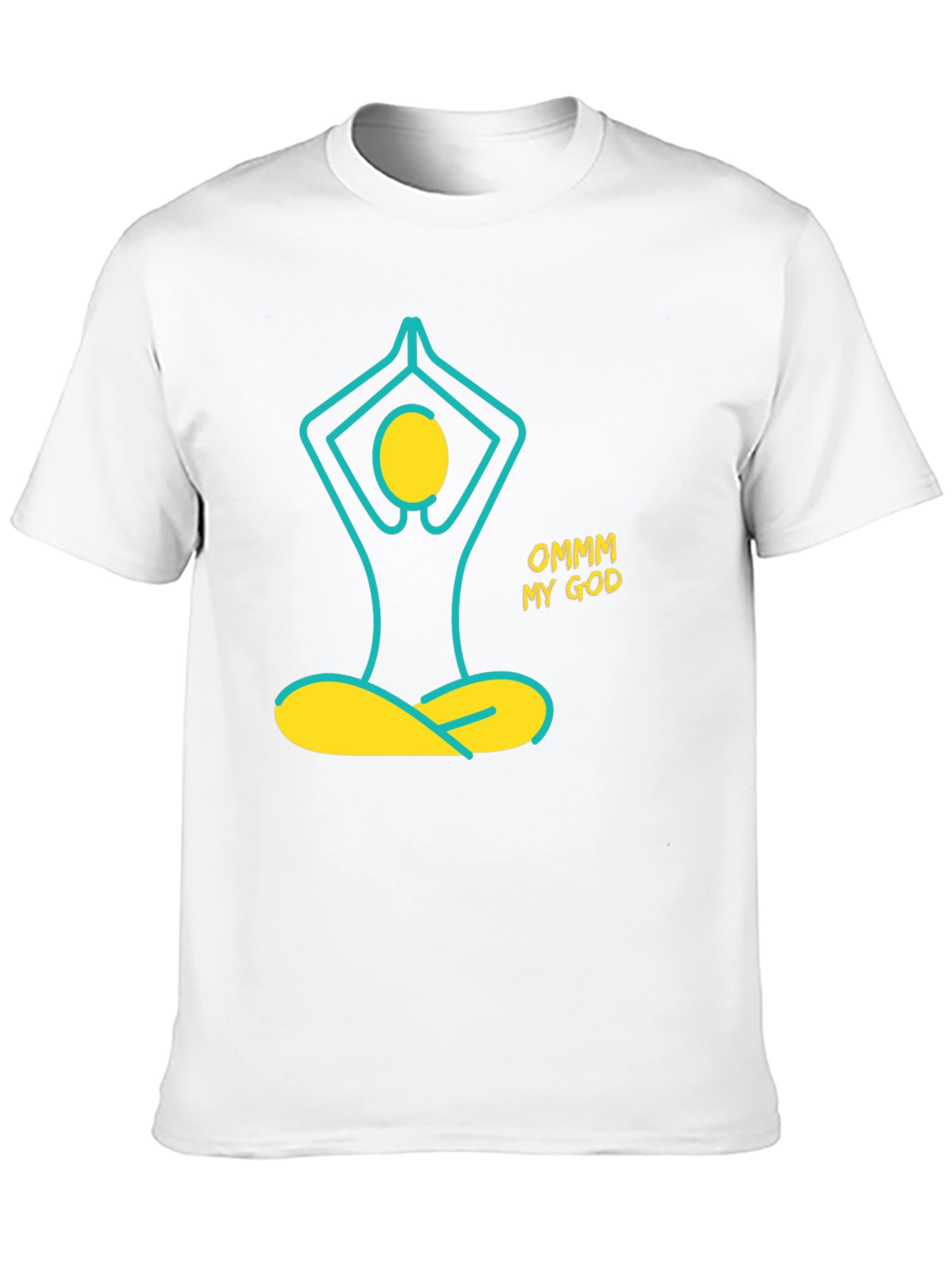 Ommm My God Yoga T-Shirt - Black