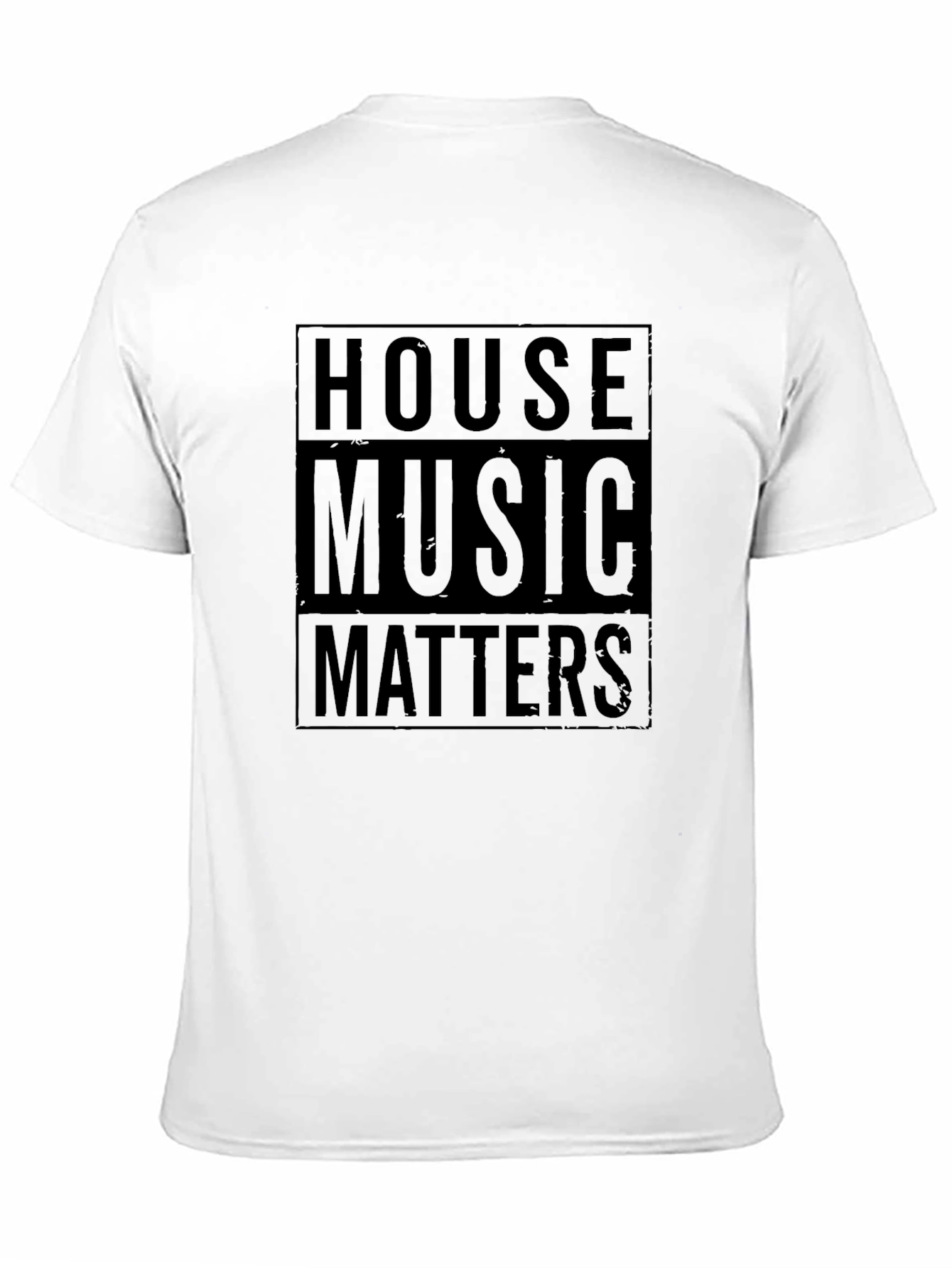 House Music Matters Black T-Shirt