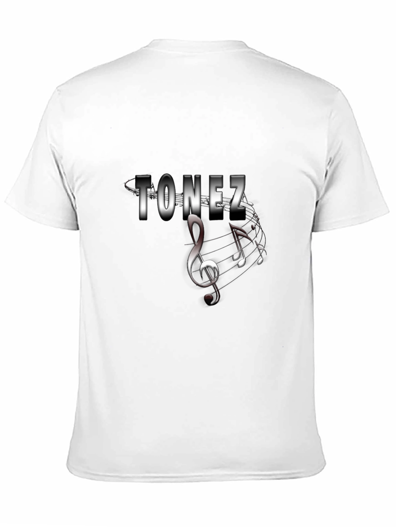 Tonez Musical T-Shirt - Black Graphic Tee