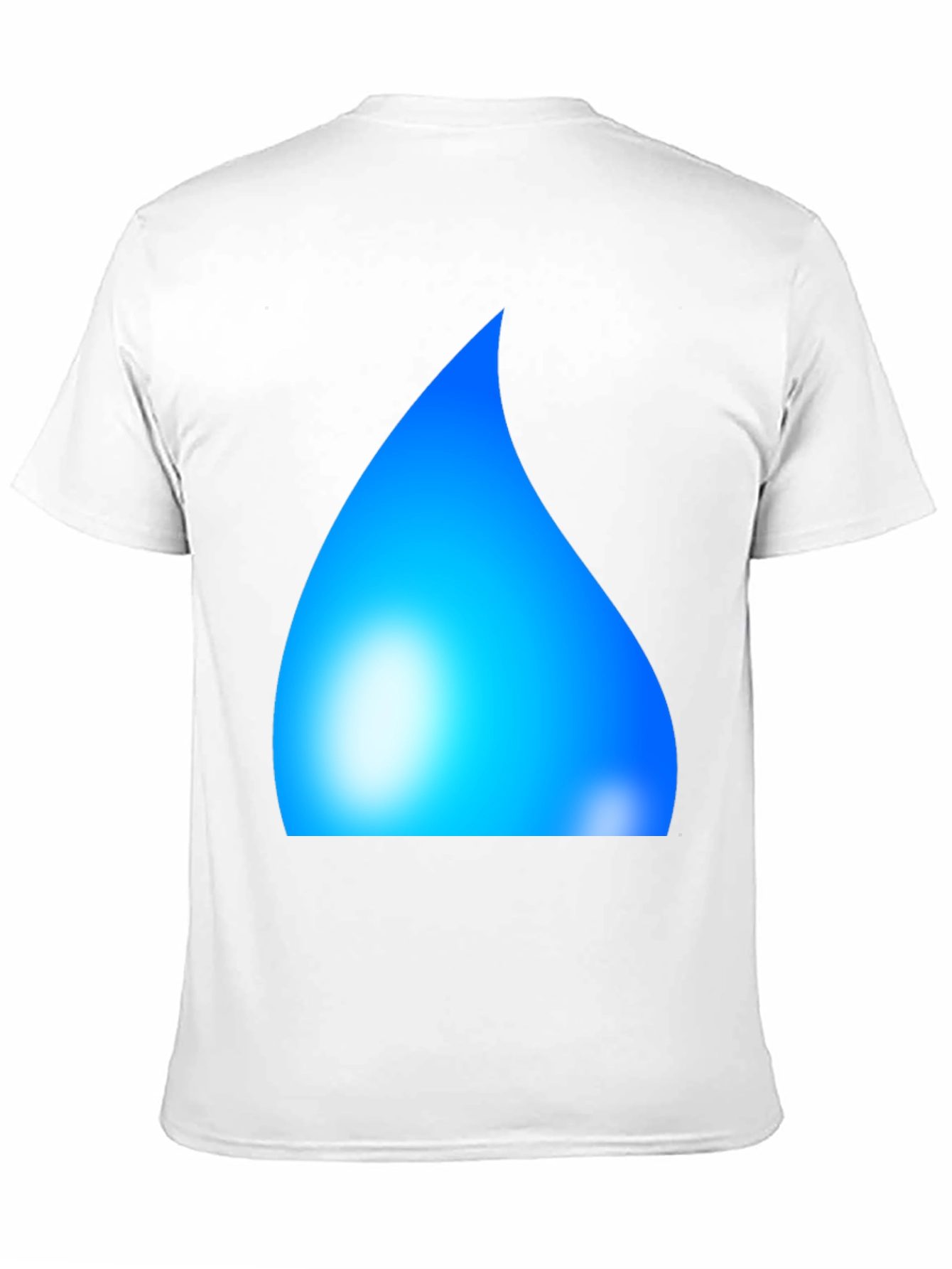 Cool Blue Graphic Tee - Soft Cotton Comfort