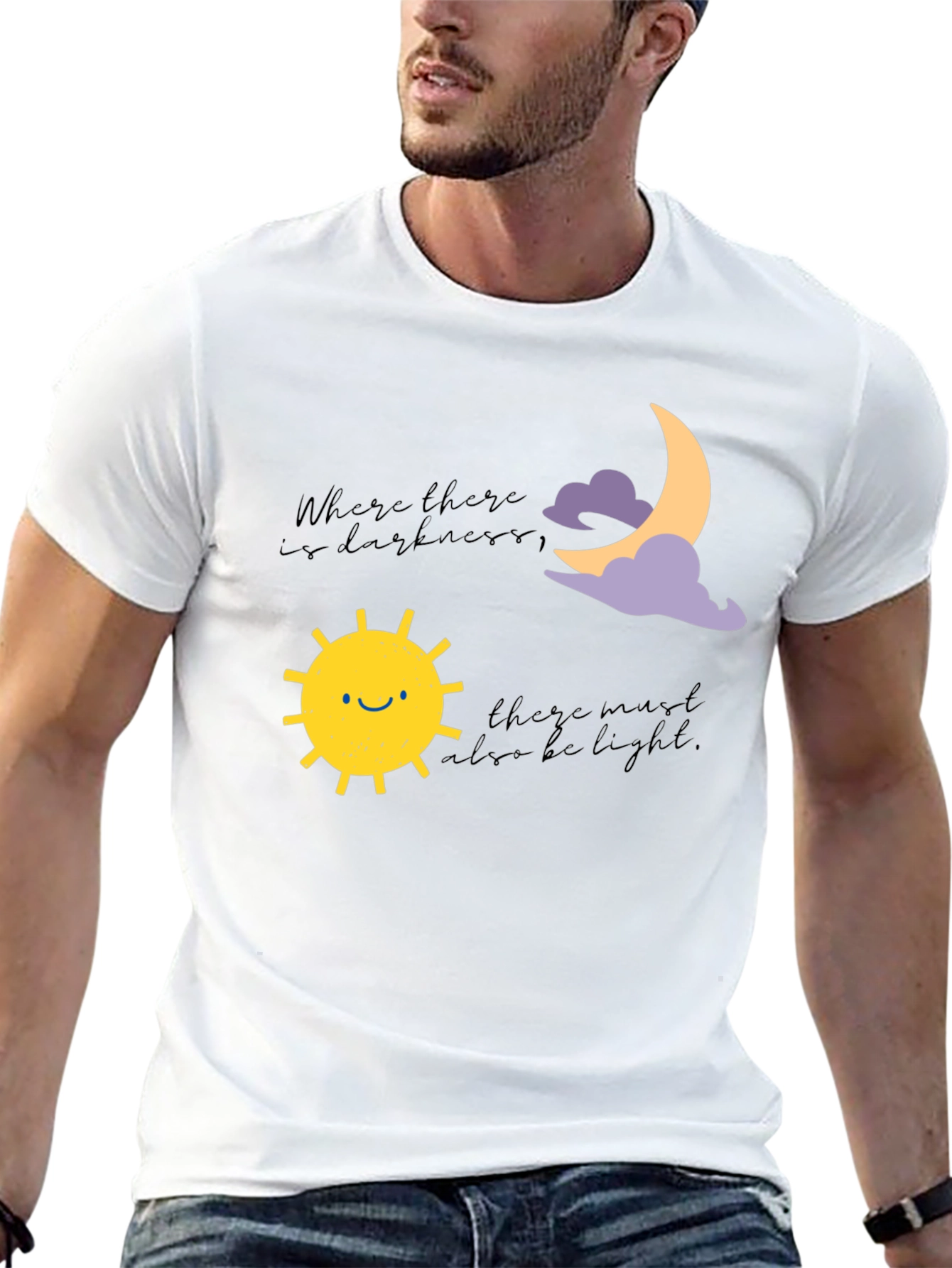 Day and Night Graphic T-Shirt