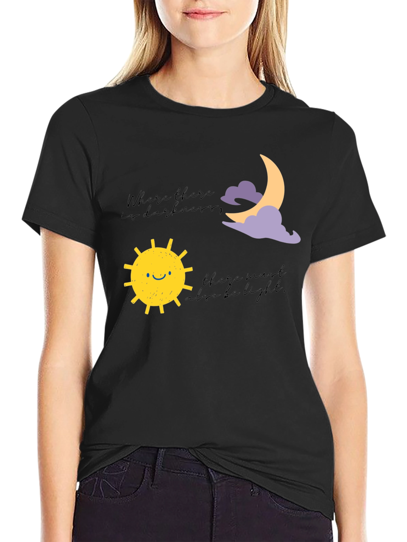 Day and Night Graphic T-Shirt