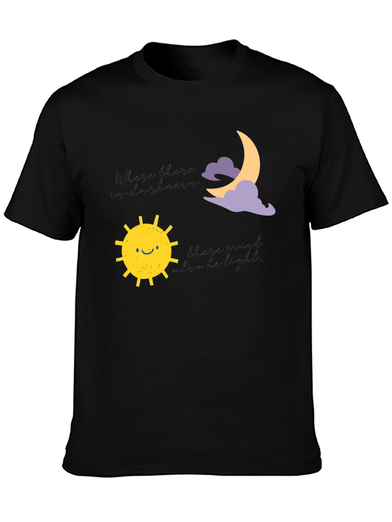 Day and Night Graphic T-Shirt
