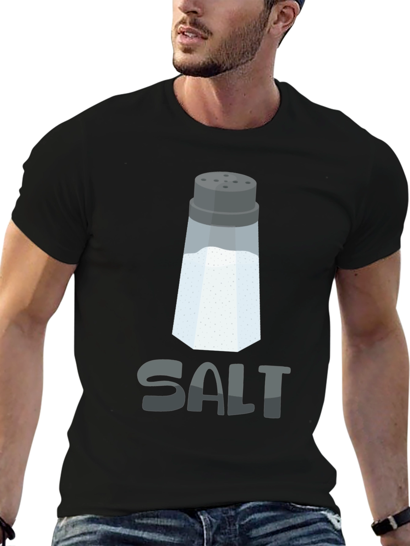Salt Graphic Tee - Funny Pun T-Shirt