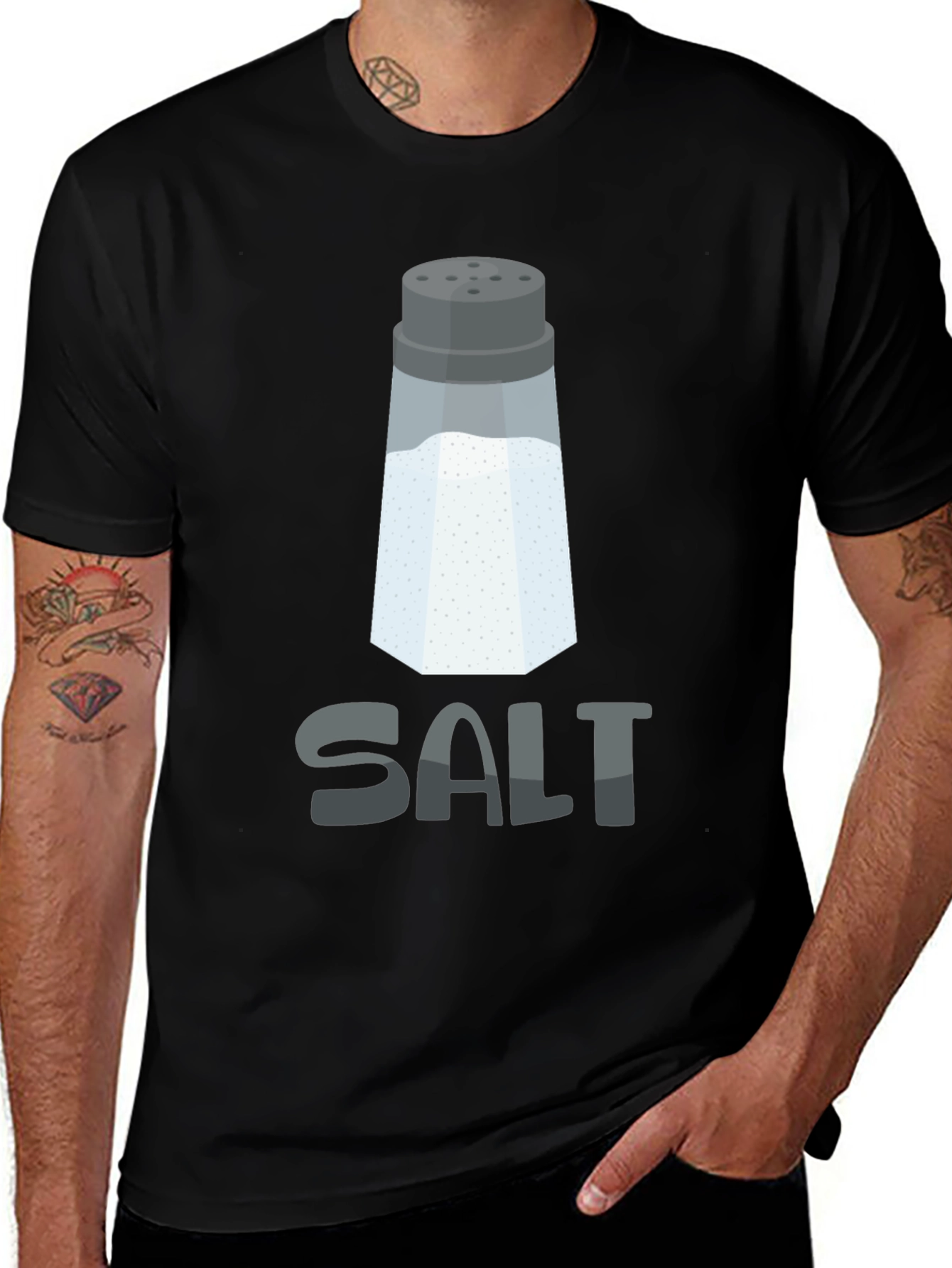 Salt Graphic Tee - Funny Pun T-Shirt