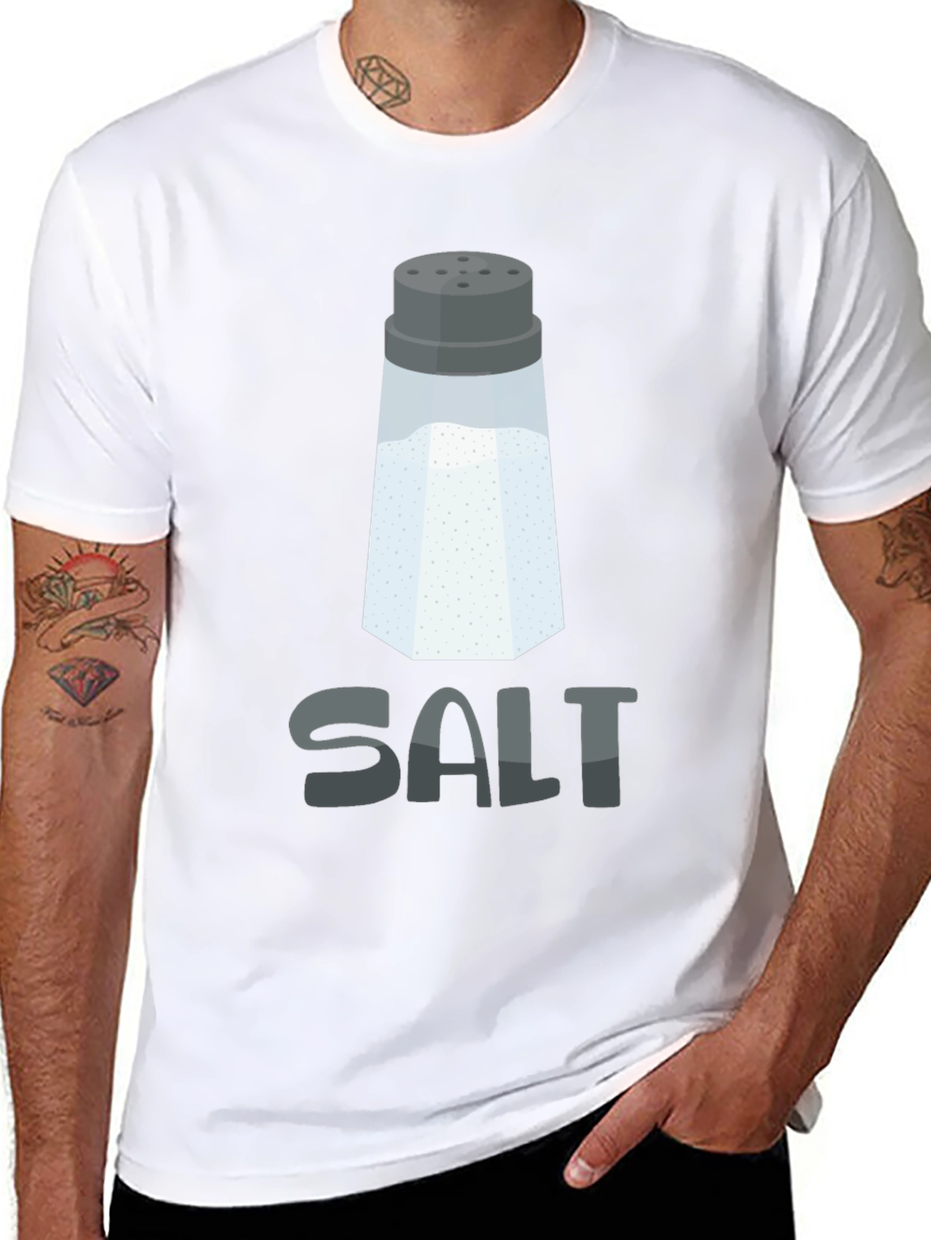 Salt Graphic Tee - Funny Pun T-Shirt