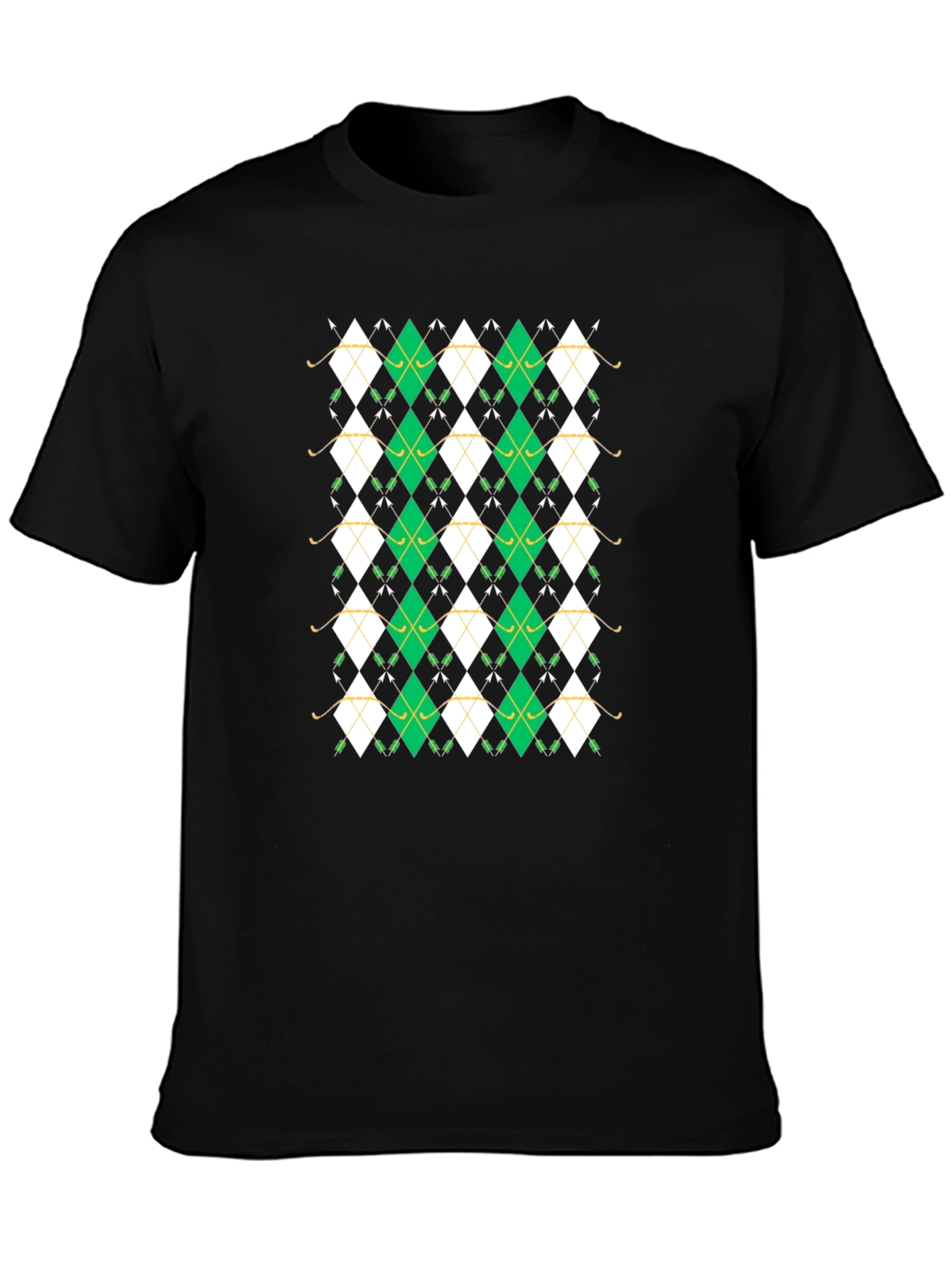 Golf Argyle Pattern T-Shirt