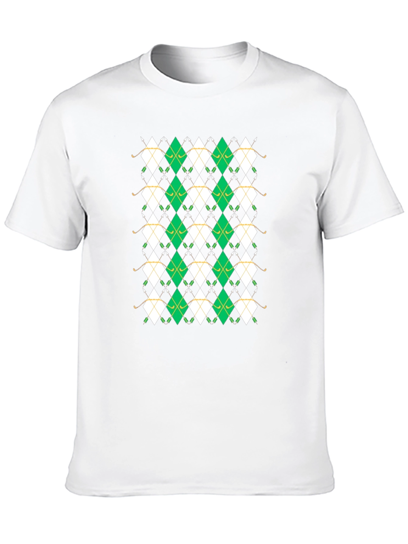 Golf Argyle Pattern T-Shirt
