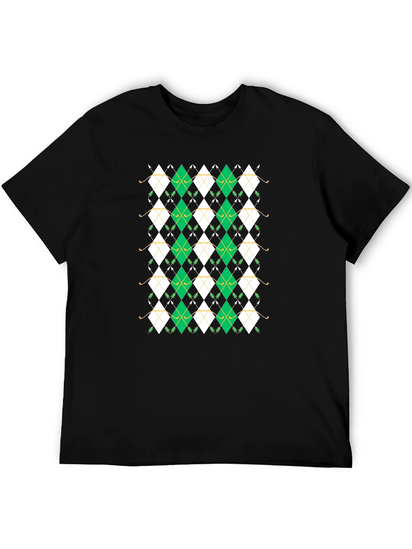 Golf Argyle Pattern T-Shirt
