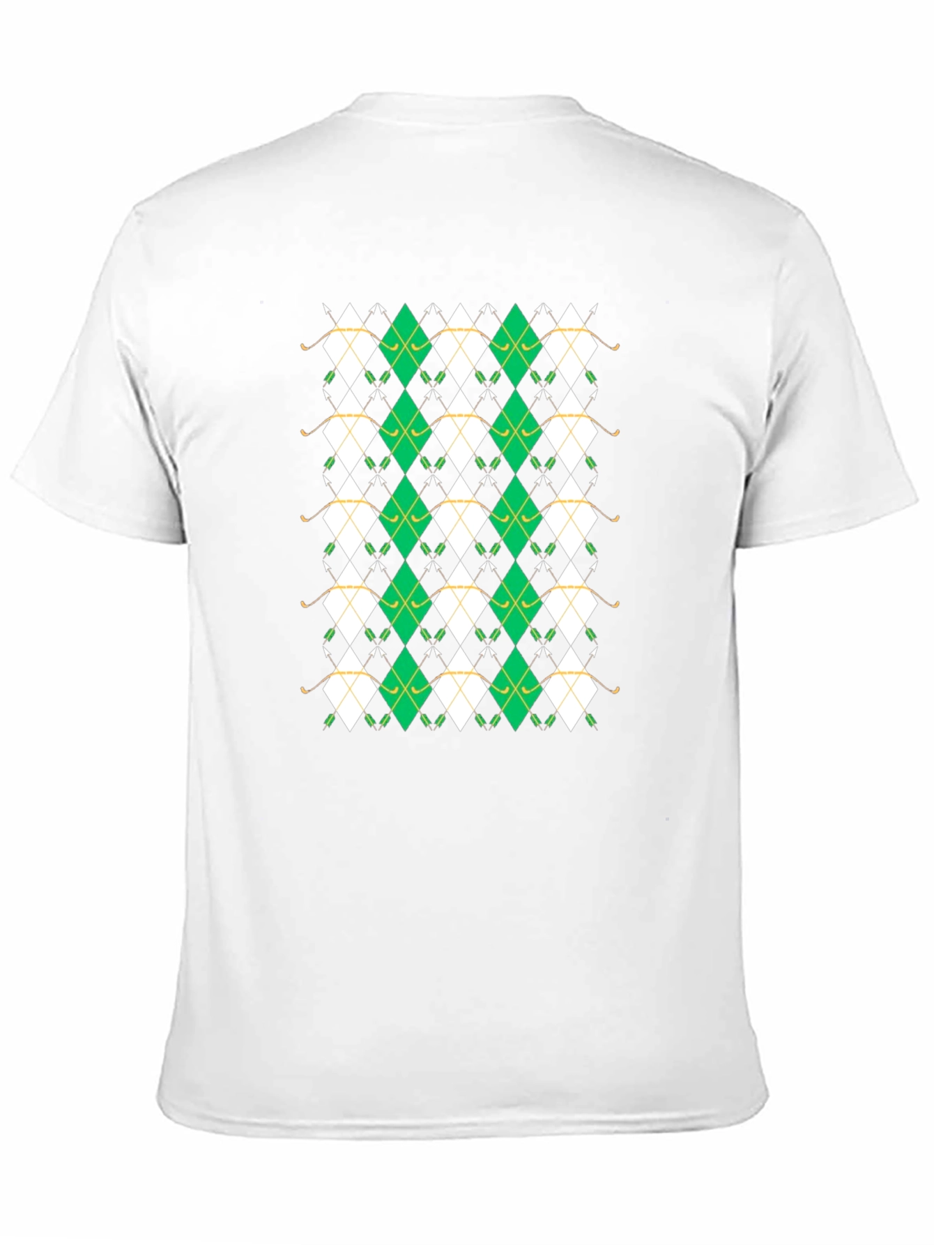 Golf Argyle Pattern T-Shirt