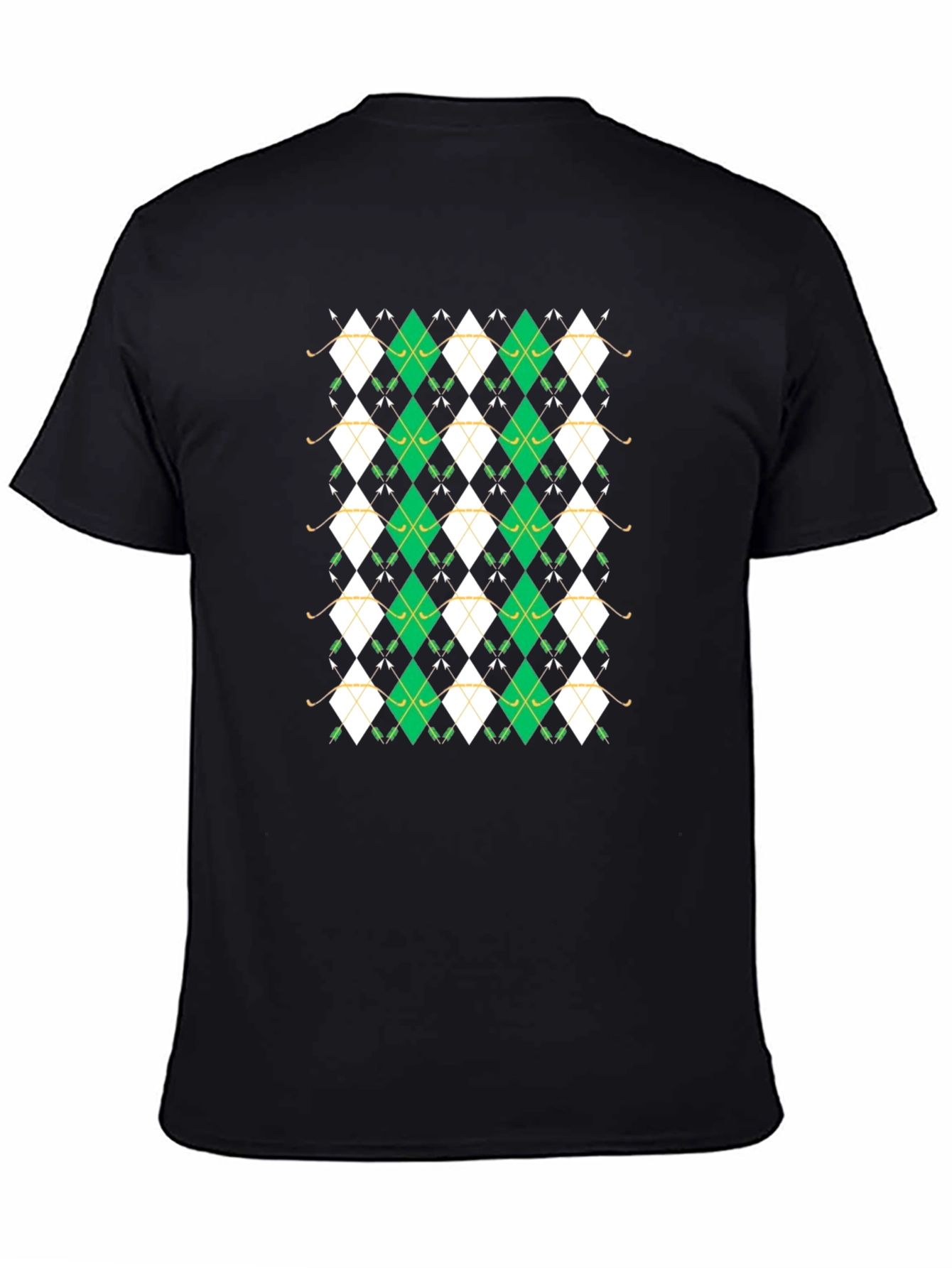 Golf Argyle Pattern T-Shirt