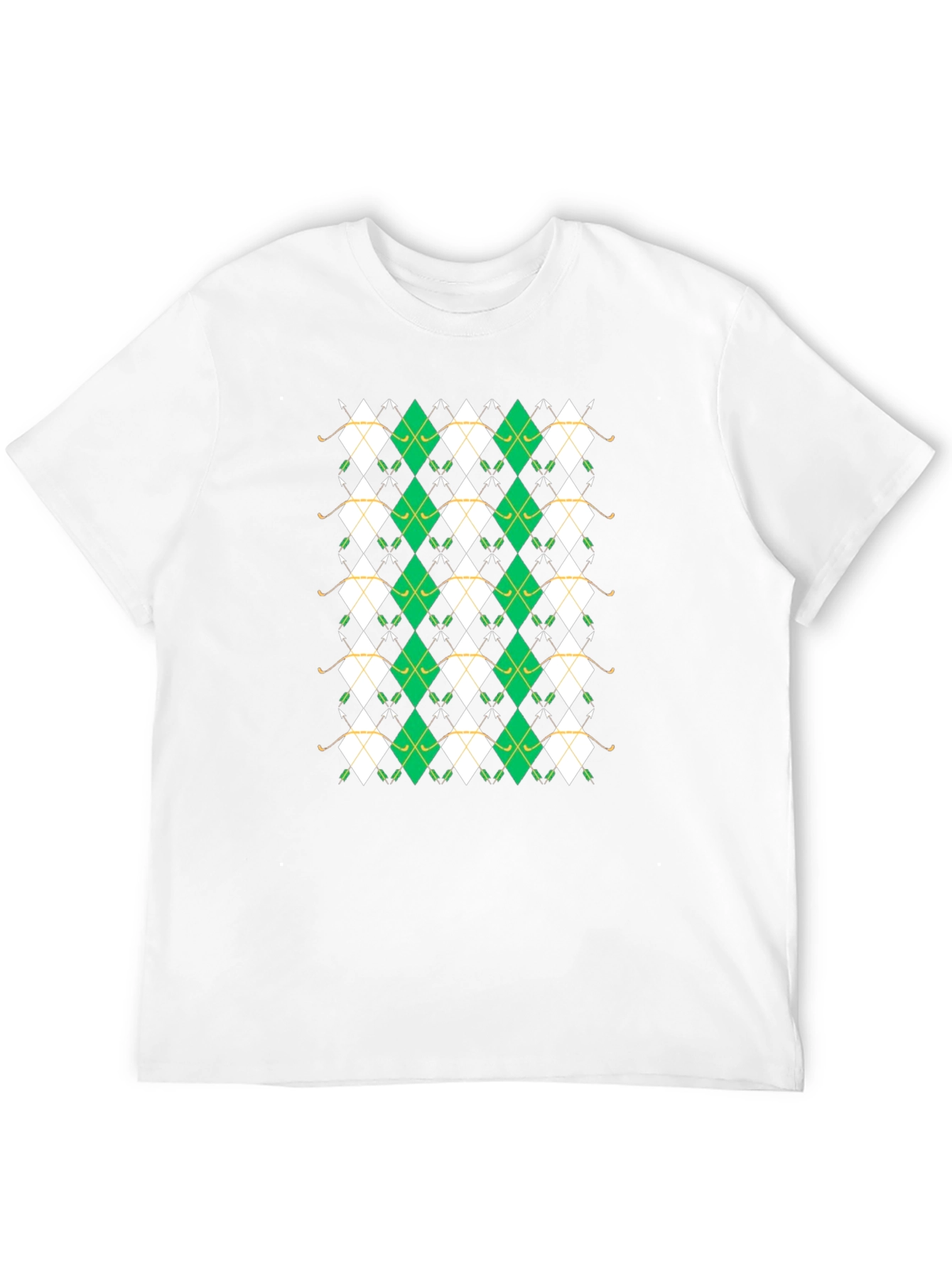 Golf Argyle Pattern T-Shirt
