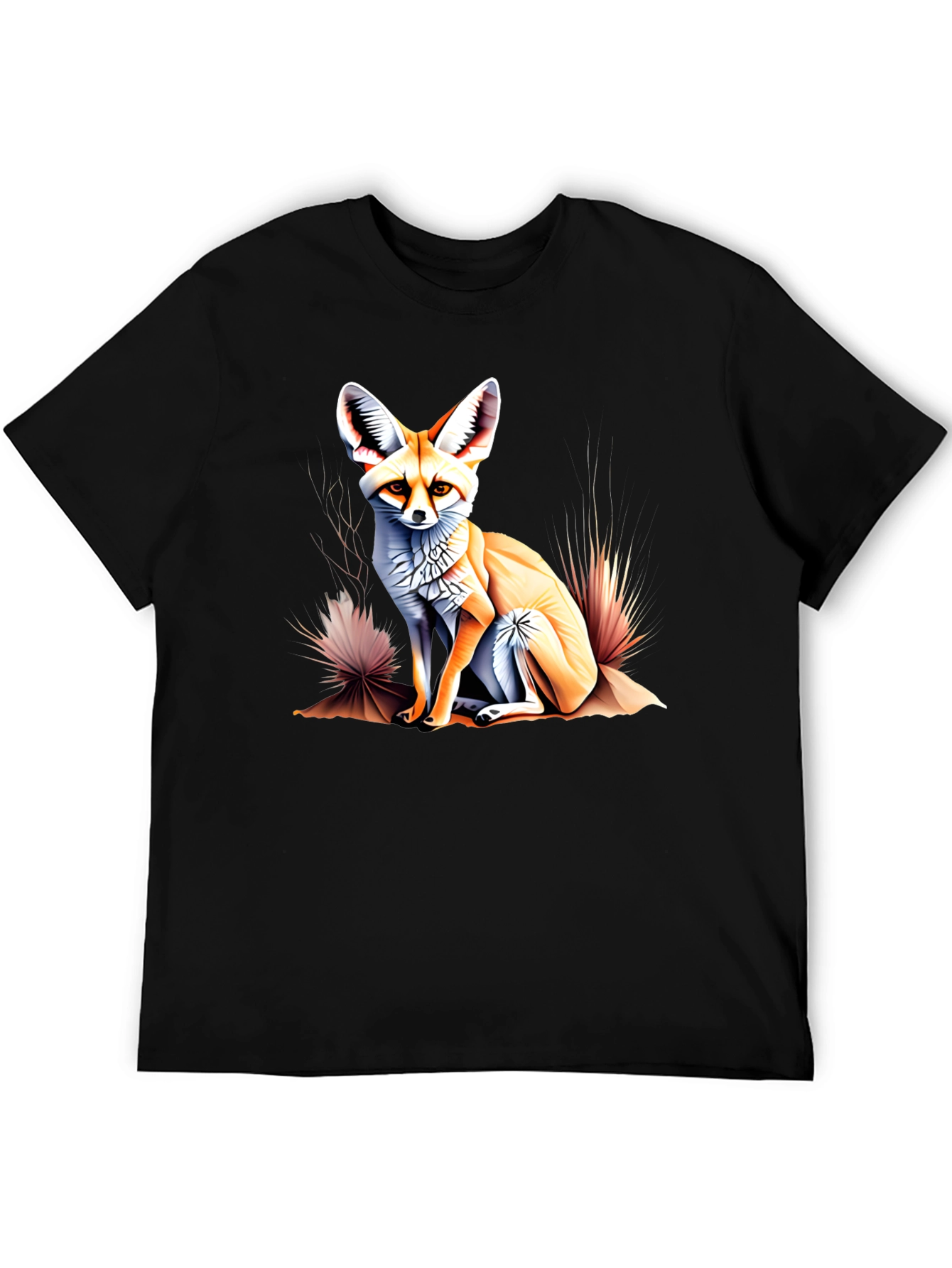 Fennec Fox Graphic Tee - Unique Desert Animal T-Shirt