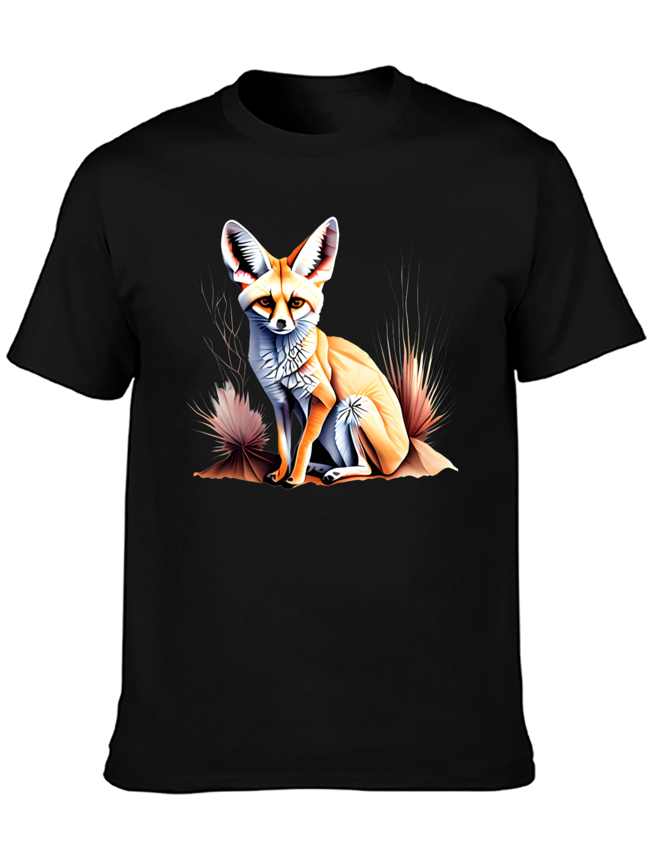 Fennec Fox Graphic Tee - Unique Desert Animal T-Shirt