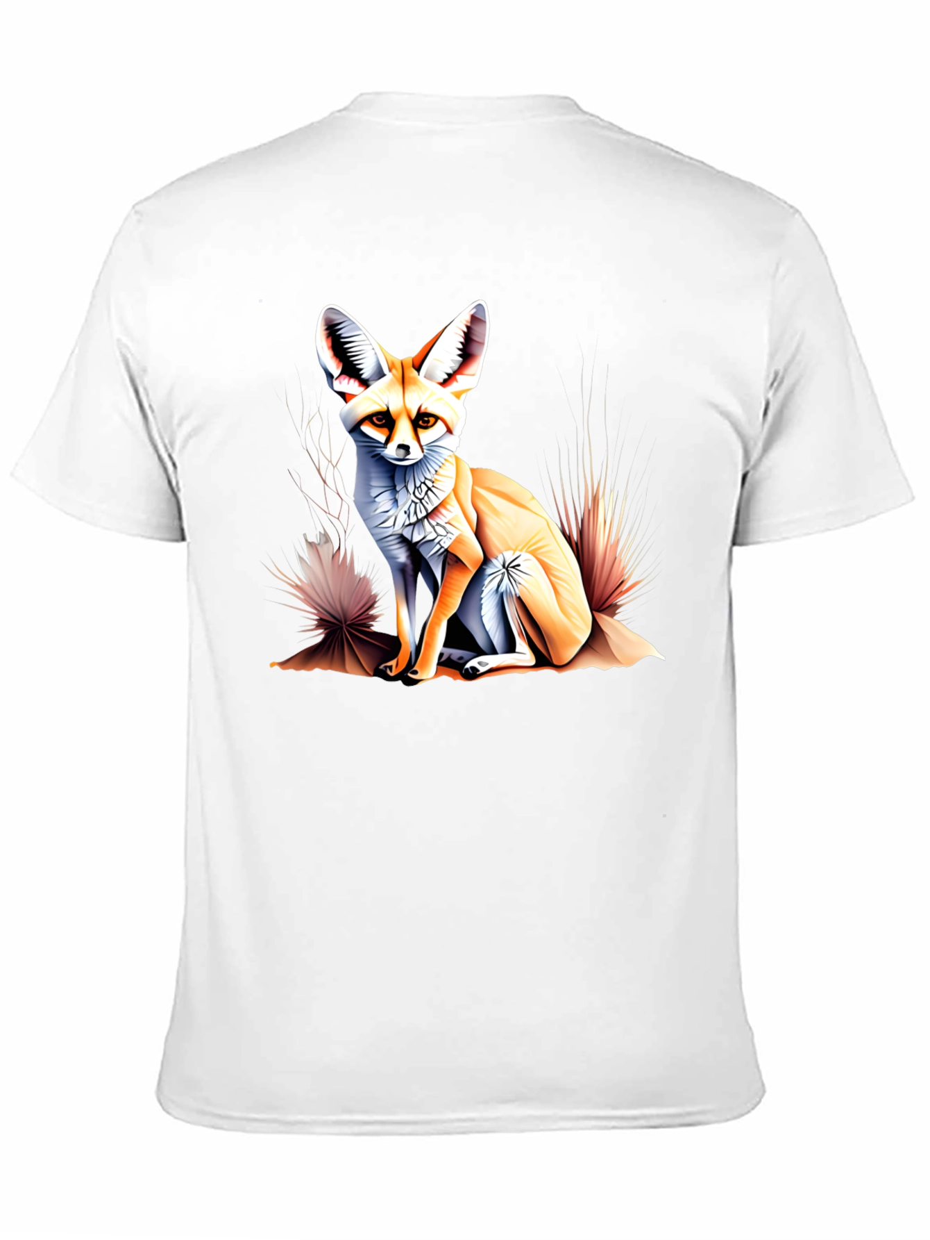 Fennec Fox Graphic Tee - Unique Desert Animal T-Shirt