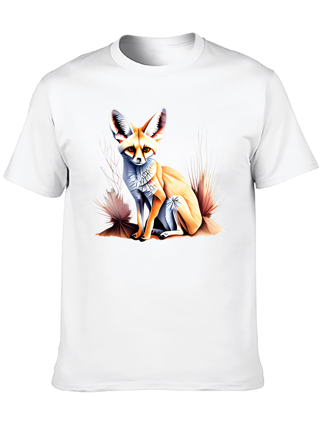 Fennec Fox Graphic Tee - Unique Desert Animal T-Shirt
