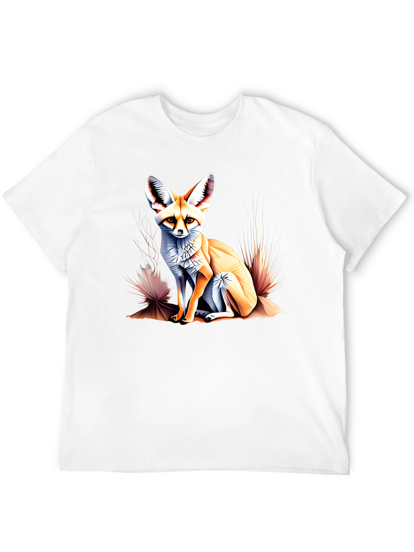 Fennec Fox Graphic Tee - Unique Desert Animal T-Shirt