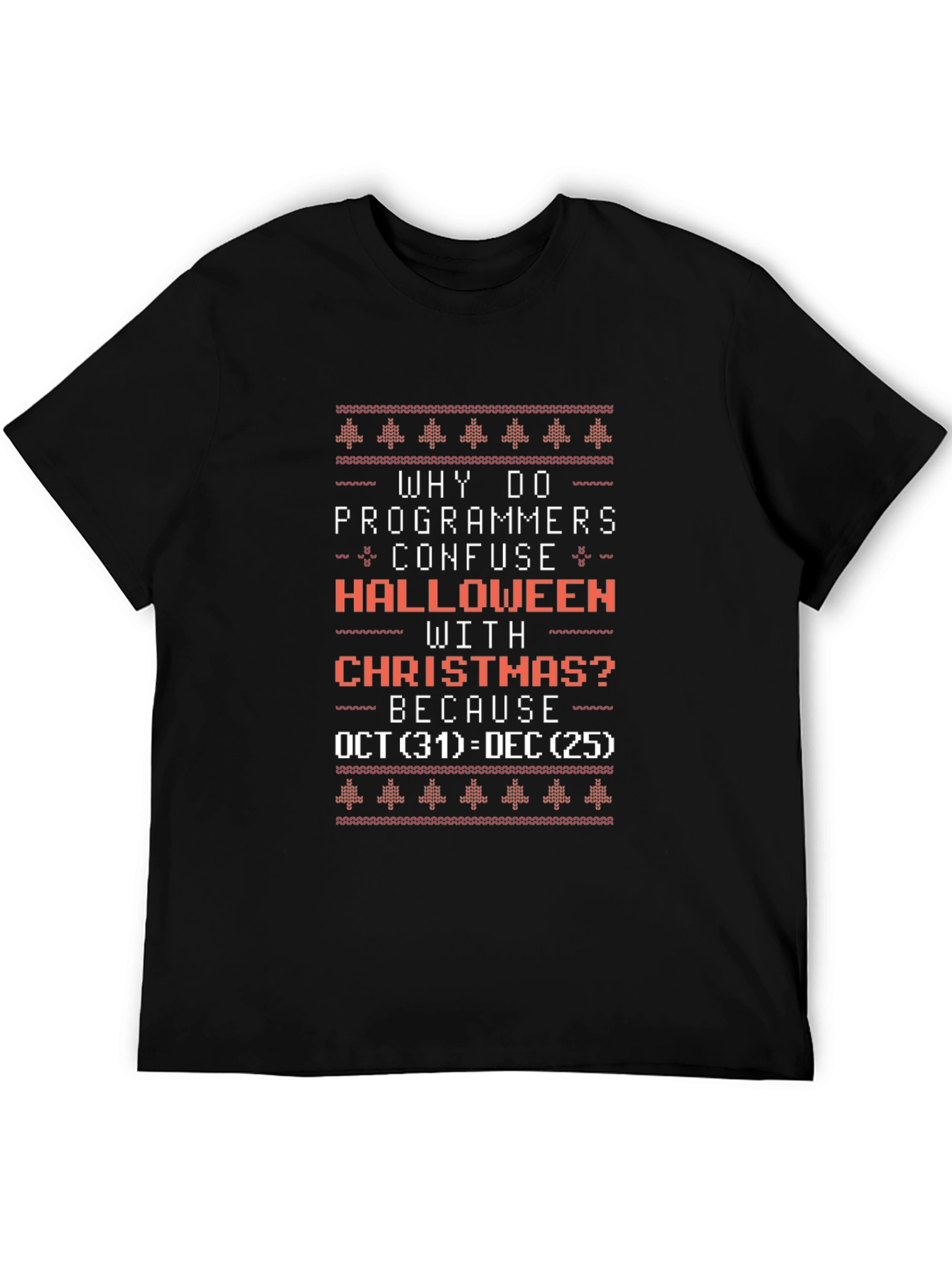 Programmer Halloween vs Christmas T-Shirt