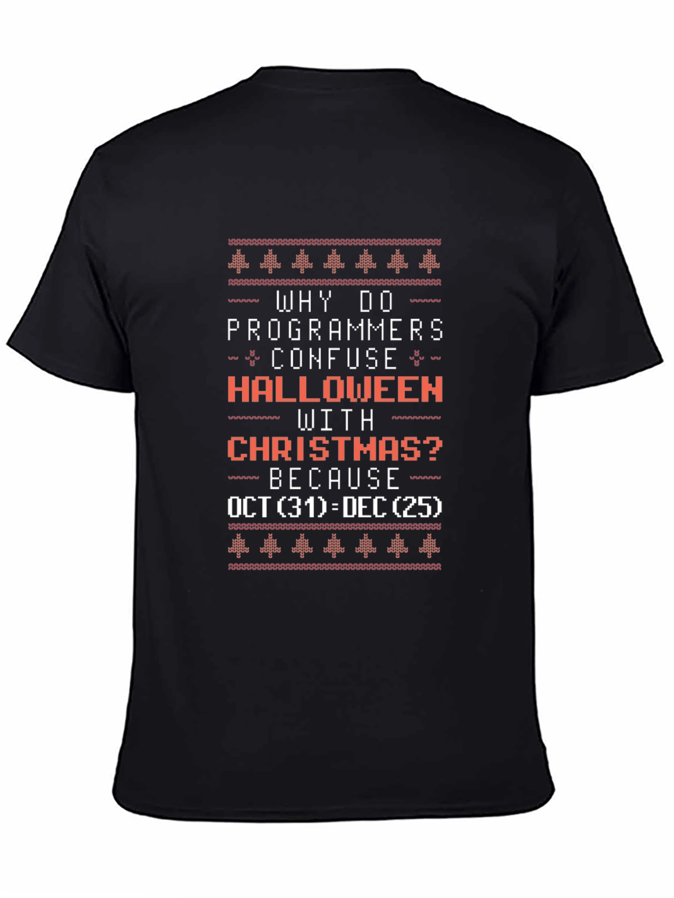 Programmer Halloween vs Christmas T-Shirt