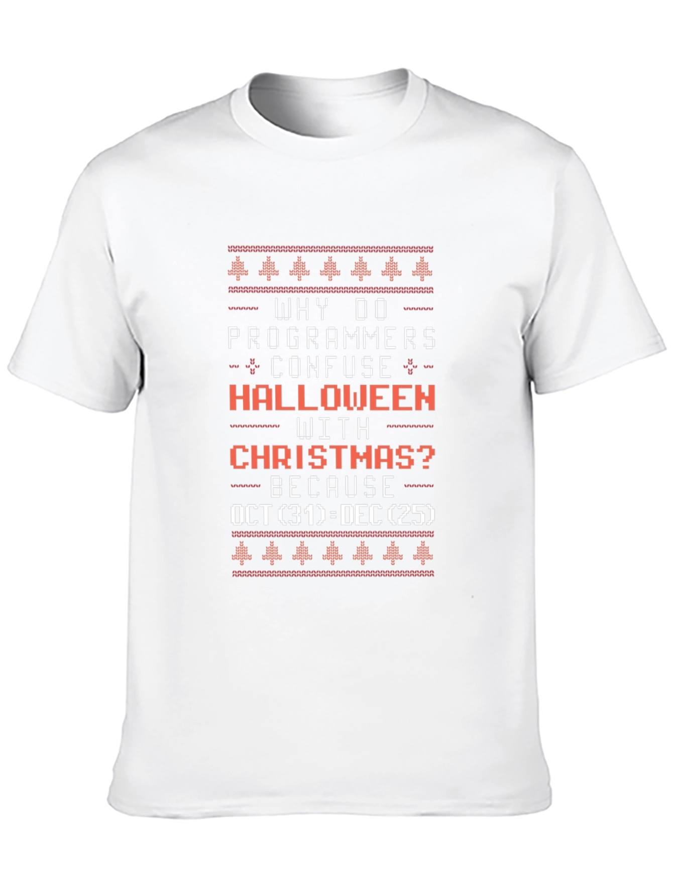 Programmer Halloween vs Christmas T-Shirt