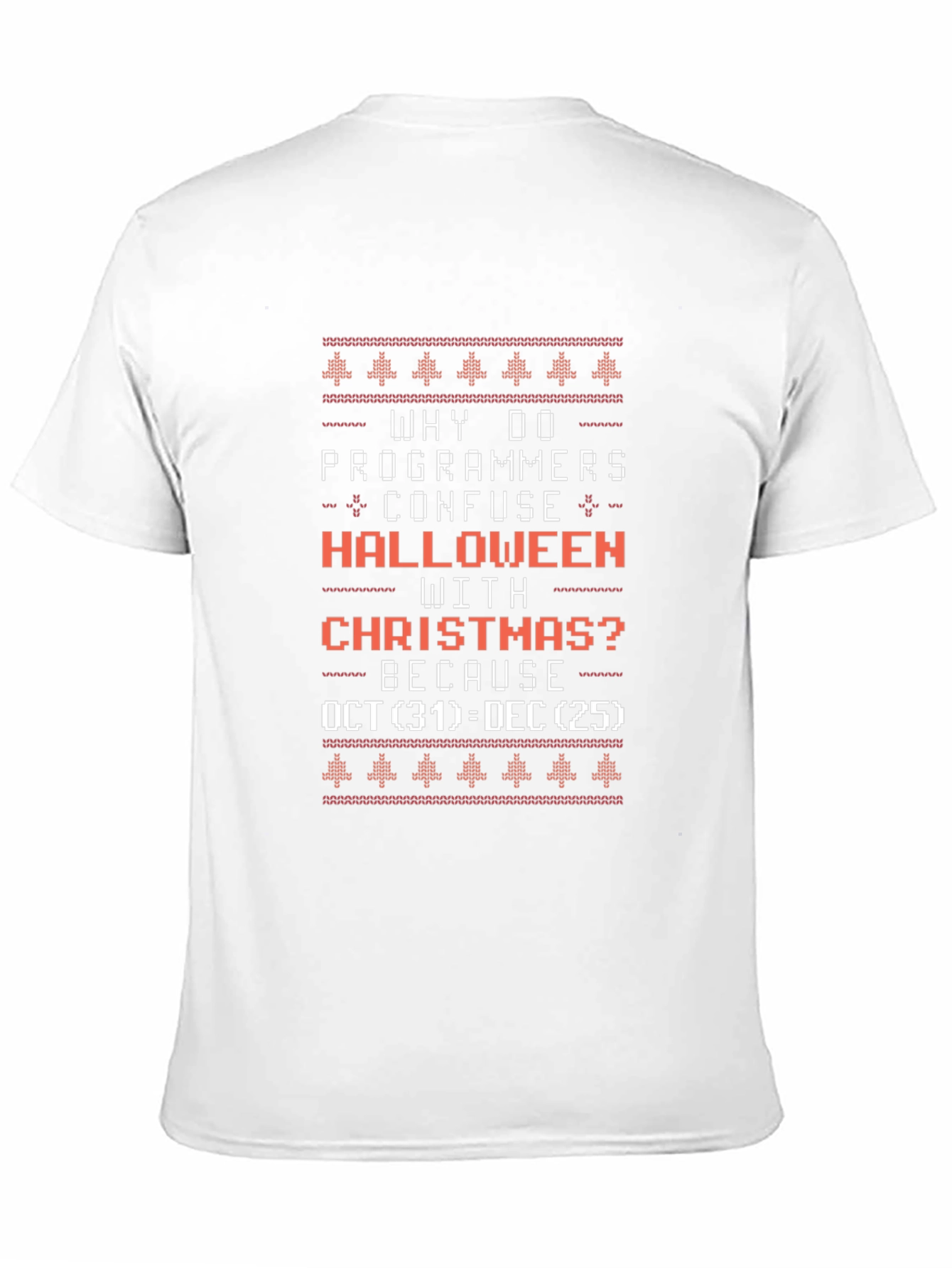 Programmer Halloween vs Christmas T-Shirt