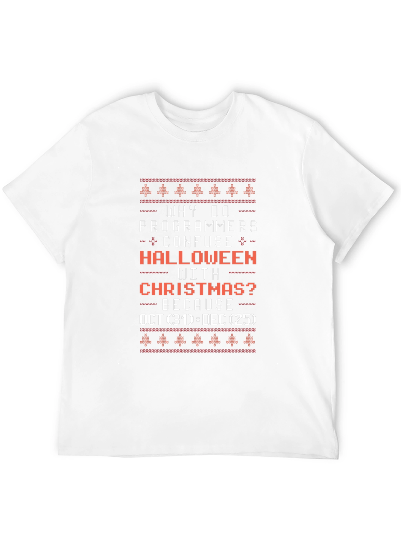 Programmer Halloween vs Christmas T-Shirt