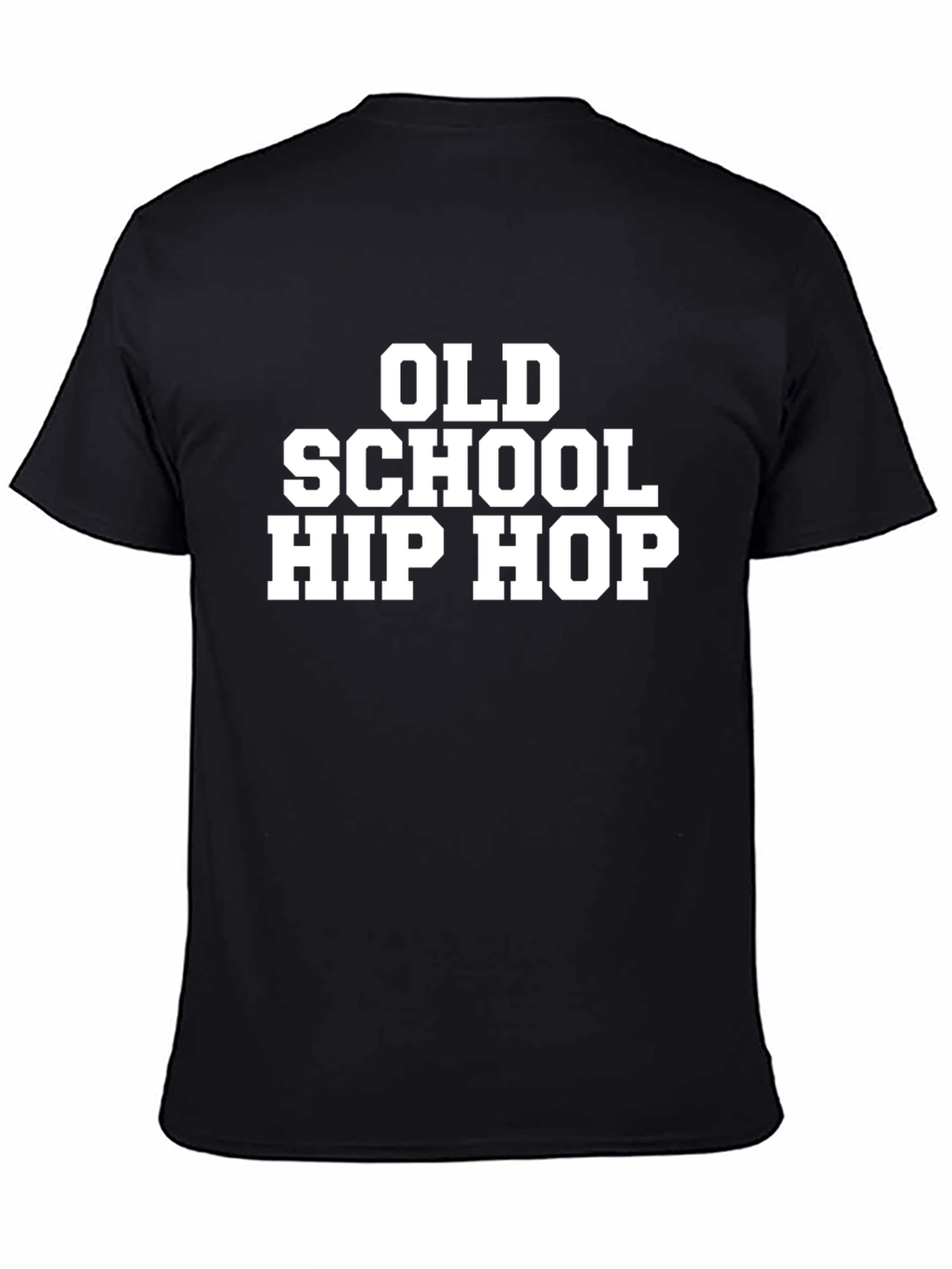 Old School Hip Hop T-Shirt - Black