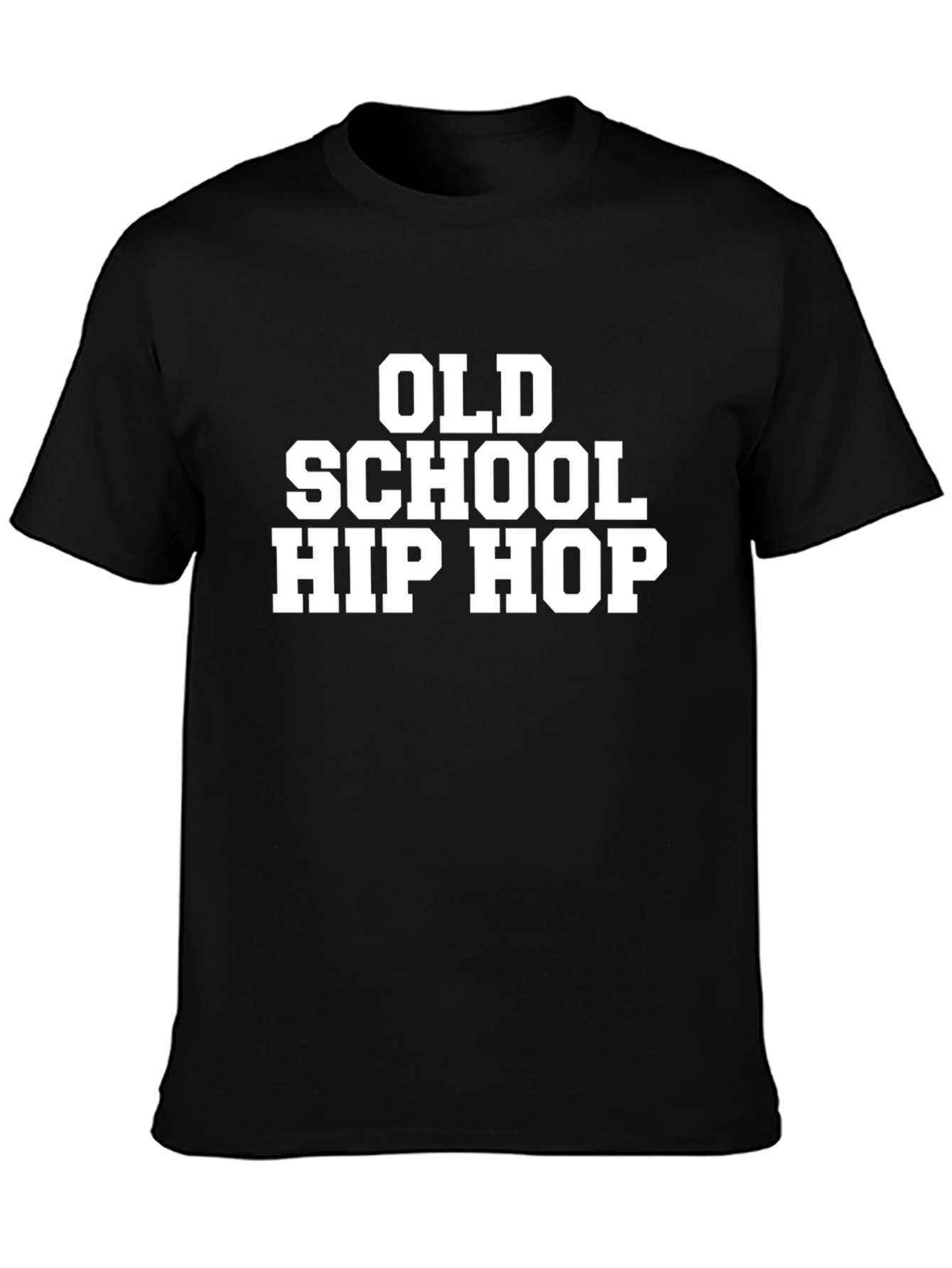 Old School Hip Hop T-Shirt - Black