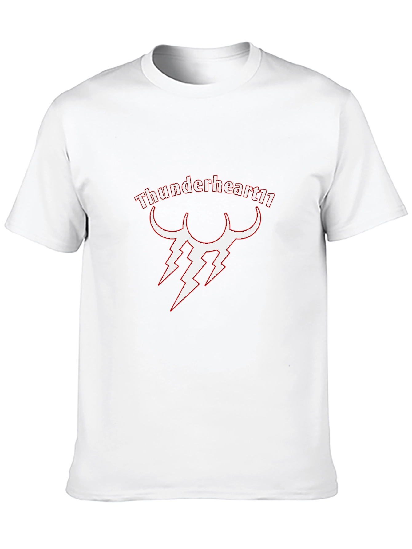 Thunderheart11 Graphic Tee - Black Cotton T-Shirt