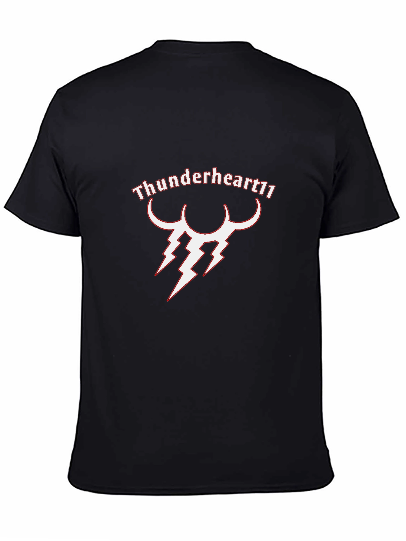Thunderheart11 Graphic Tee - Black Cotton T-Shirt
