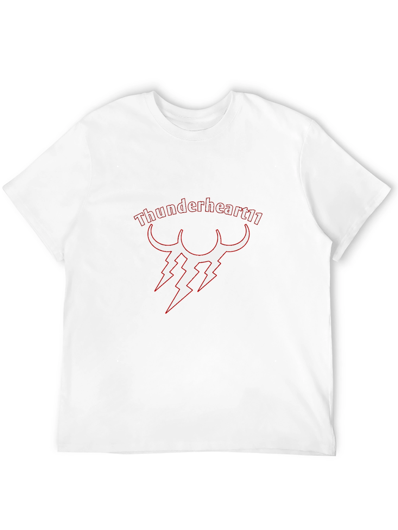 Thunderheart11 Graphic Tee - Black Cotton T-Shirt