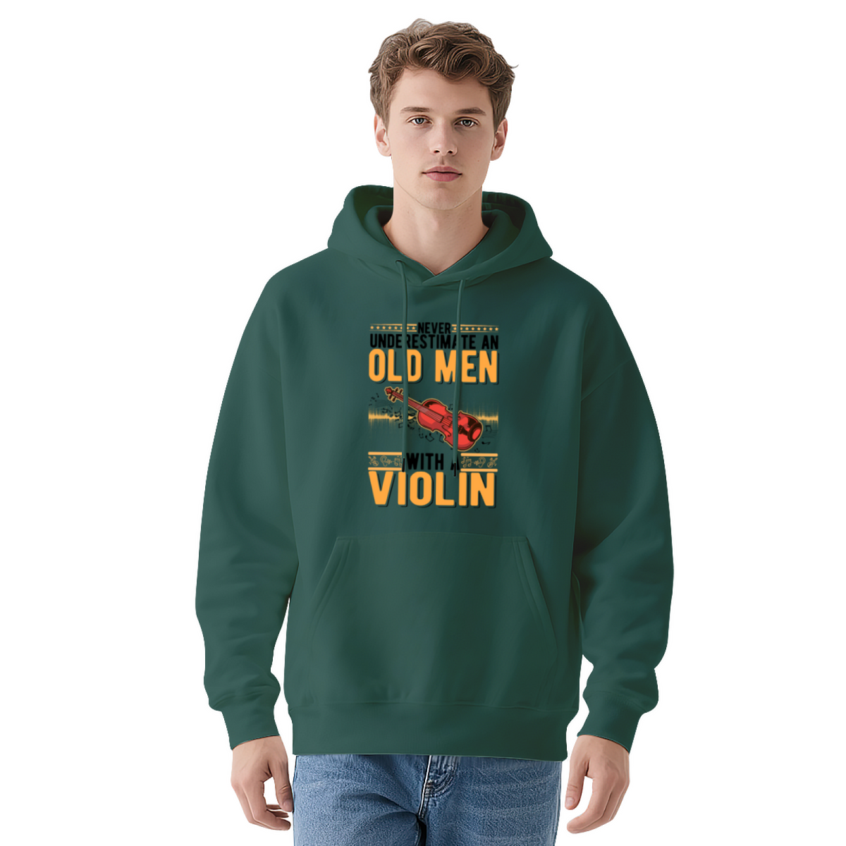 Edgy Streetwear Hoodie - Dark Art Design Pullover #0299