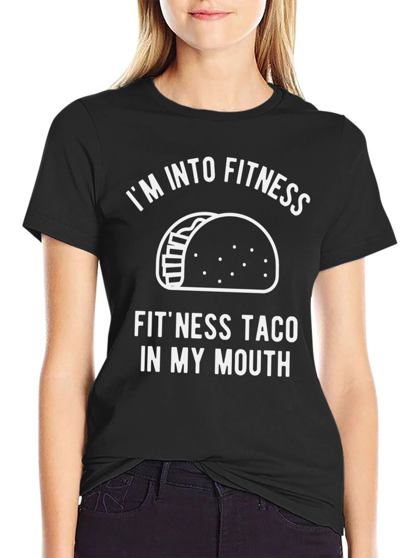 Im Into Fitness Taco T-Shirt