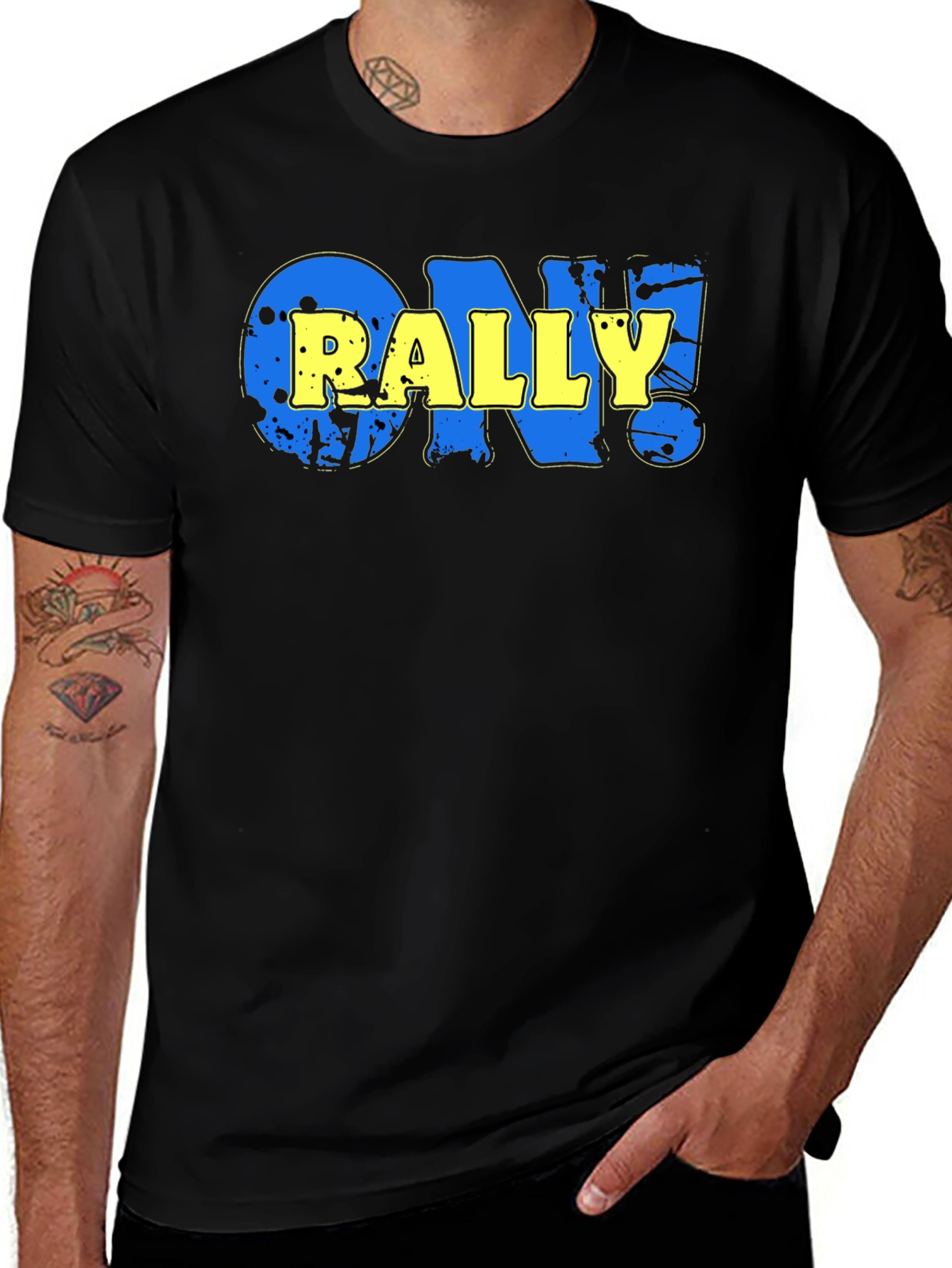 On! Rally Graphic T-Shirt - Bold Design