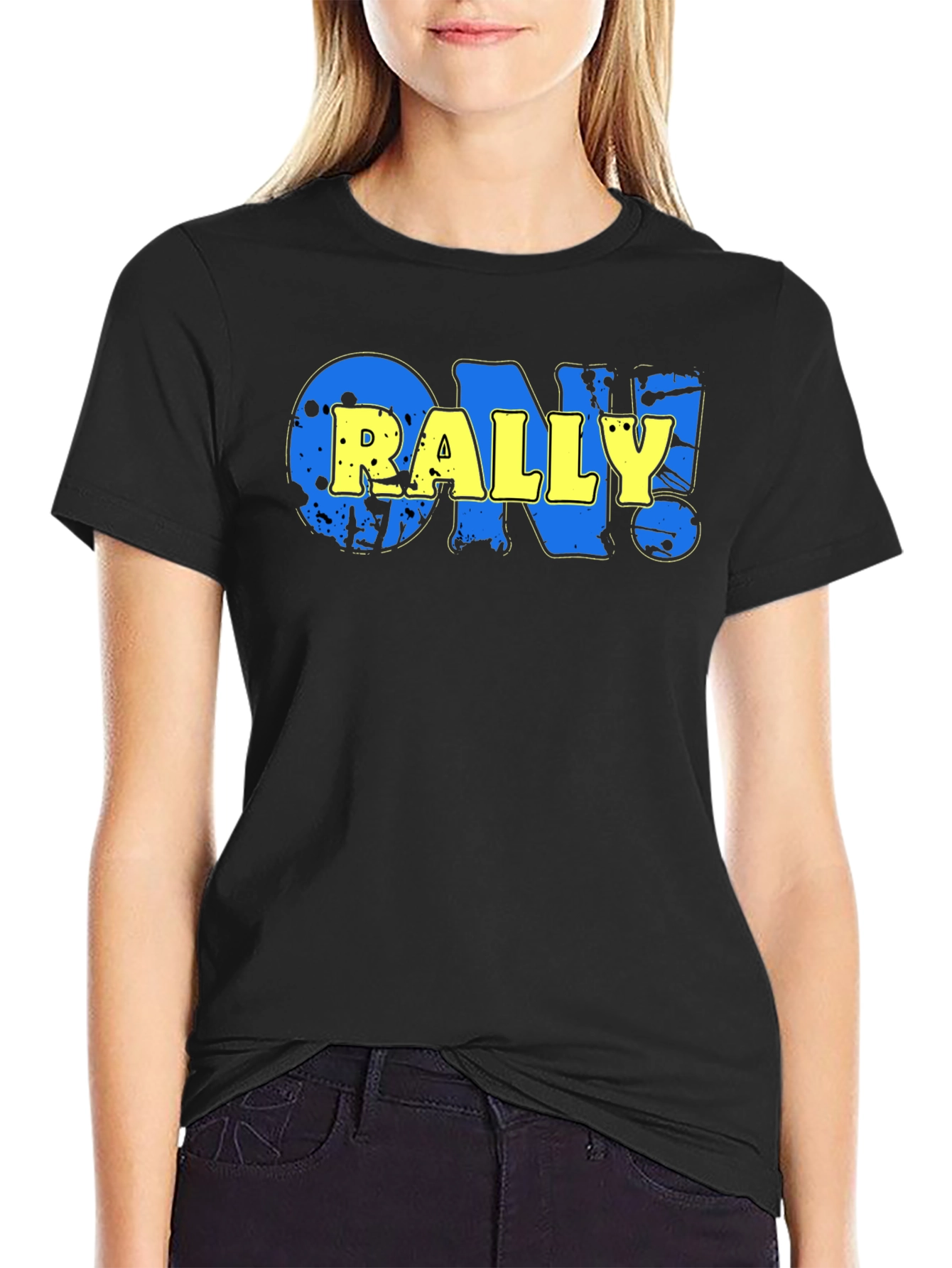 On! Rally Graphic T-Shirt - Bold Design