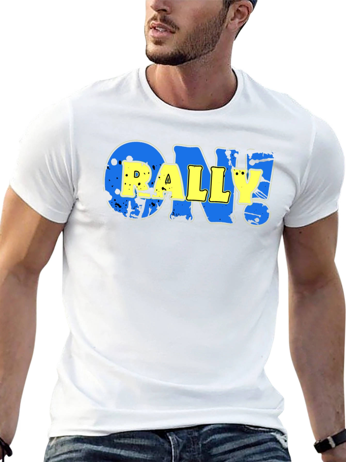 On! Rally Graphic T-Shirt - Bold Design