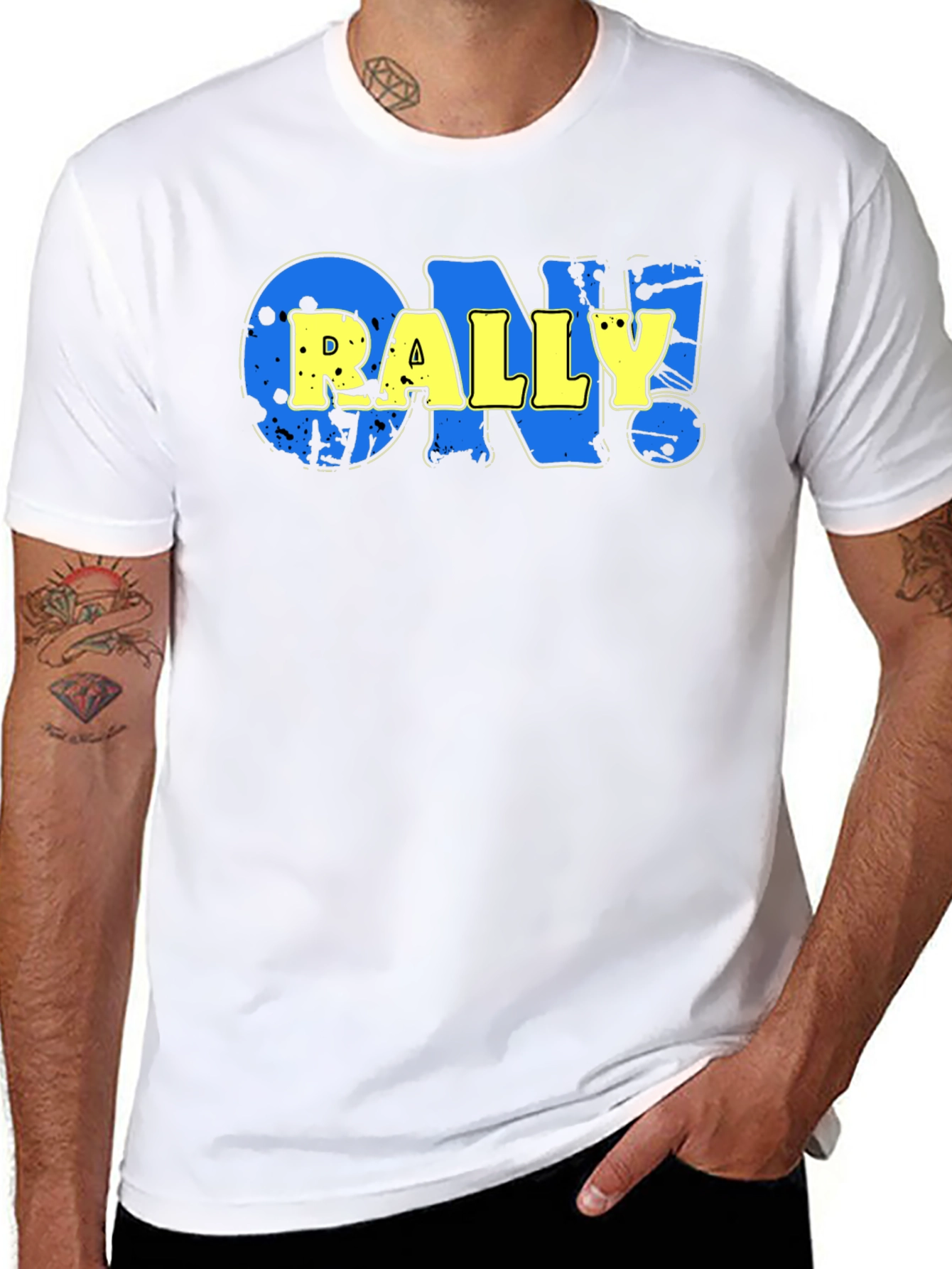 On! Rally Graphic T-Shirt - Bold Design