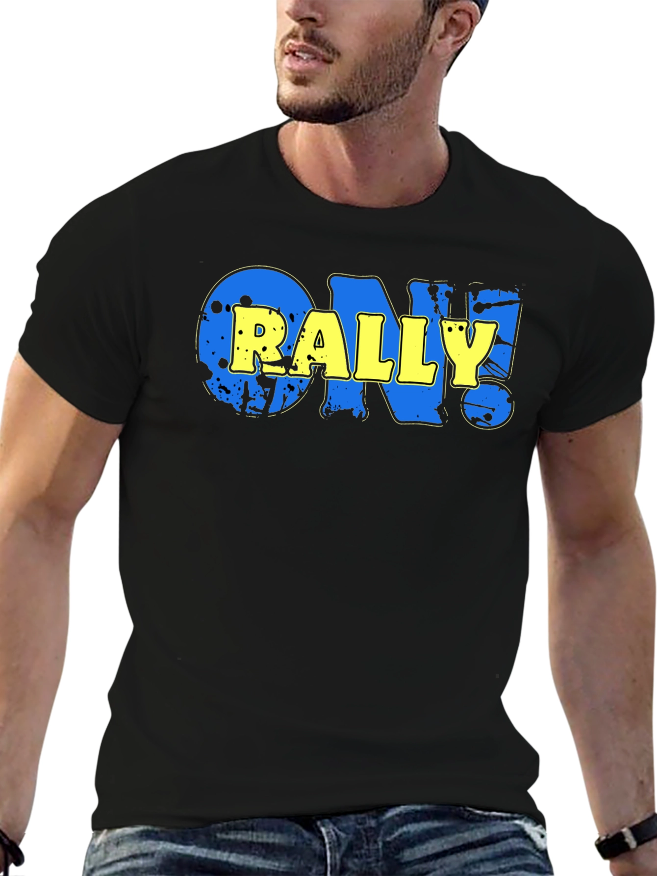 On! Rally Graphic T-Shirt - Bold Design