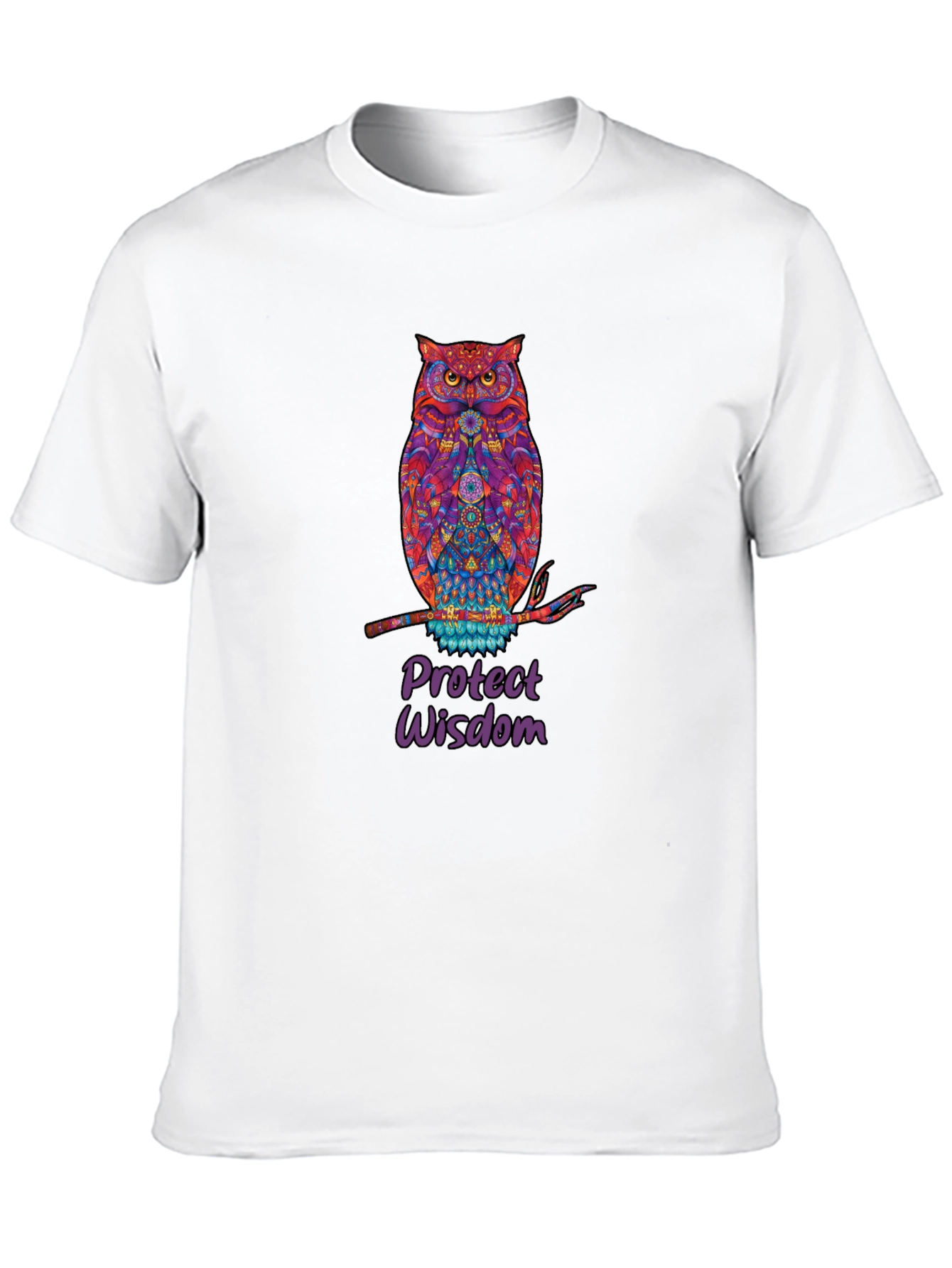 Owl Protect Wisdom Graphic Tee